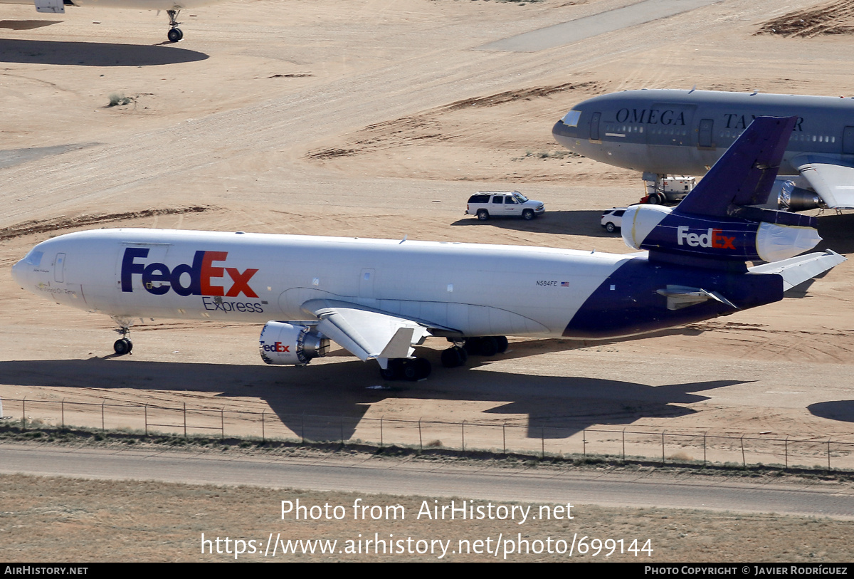 Aircraft Photo of N584FE | McDonnell Douglas MD-11/F | FedEx Express - Federal Express | AirHistory.net #699144