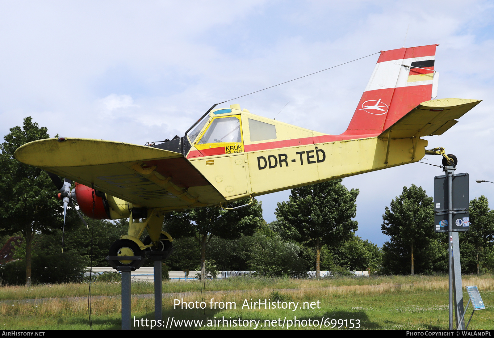 Aircraft Photo of DDR-TED | PZL-Okecie PZL-106BR Kruk | AirHistory.net #699153