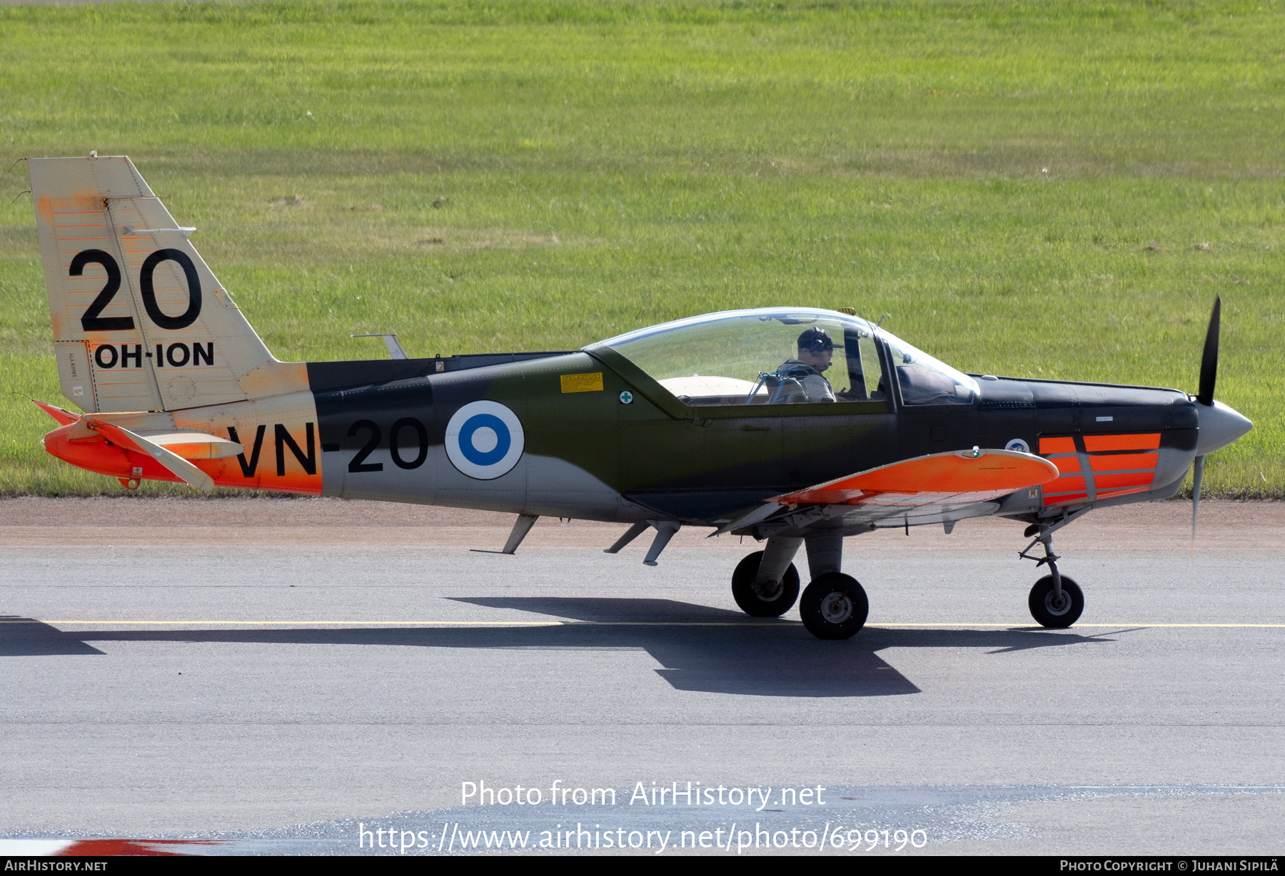 Aircraft Photo of OH-ION | Valmet L-70 Vinka | Finland - Air Force | AirHistory.net #699190