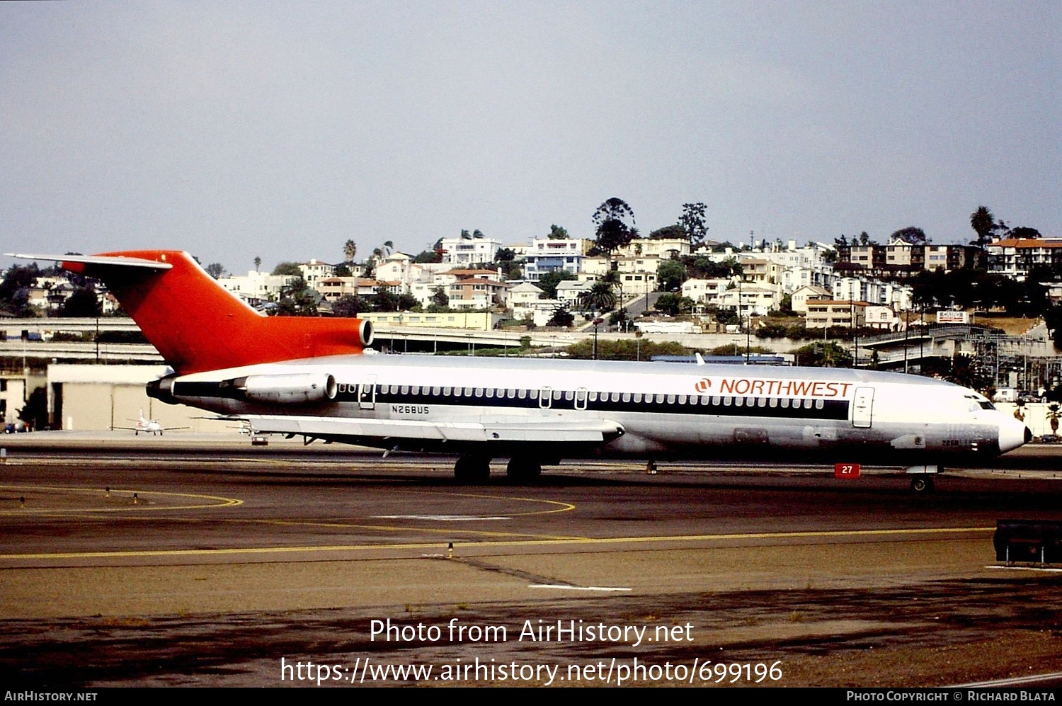 Aircraft Photo of N268US | Boeing 727-251 | Northwest Airlines | AirHistory.net #699196