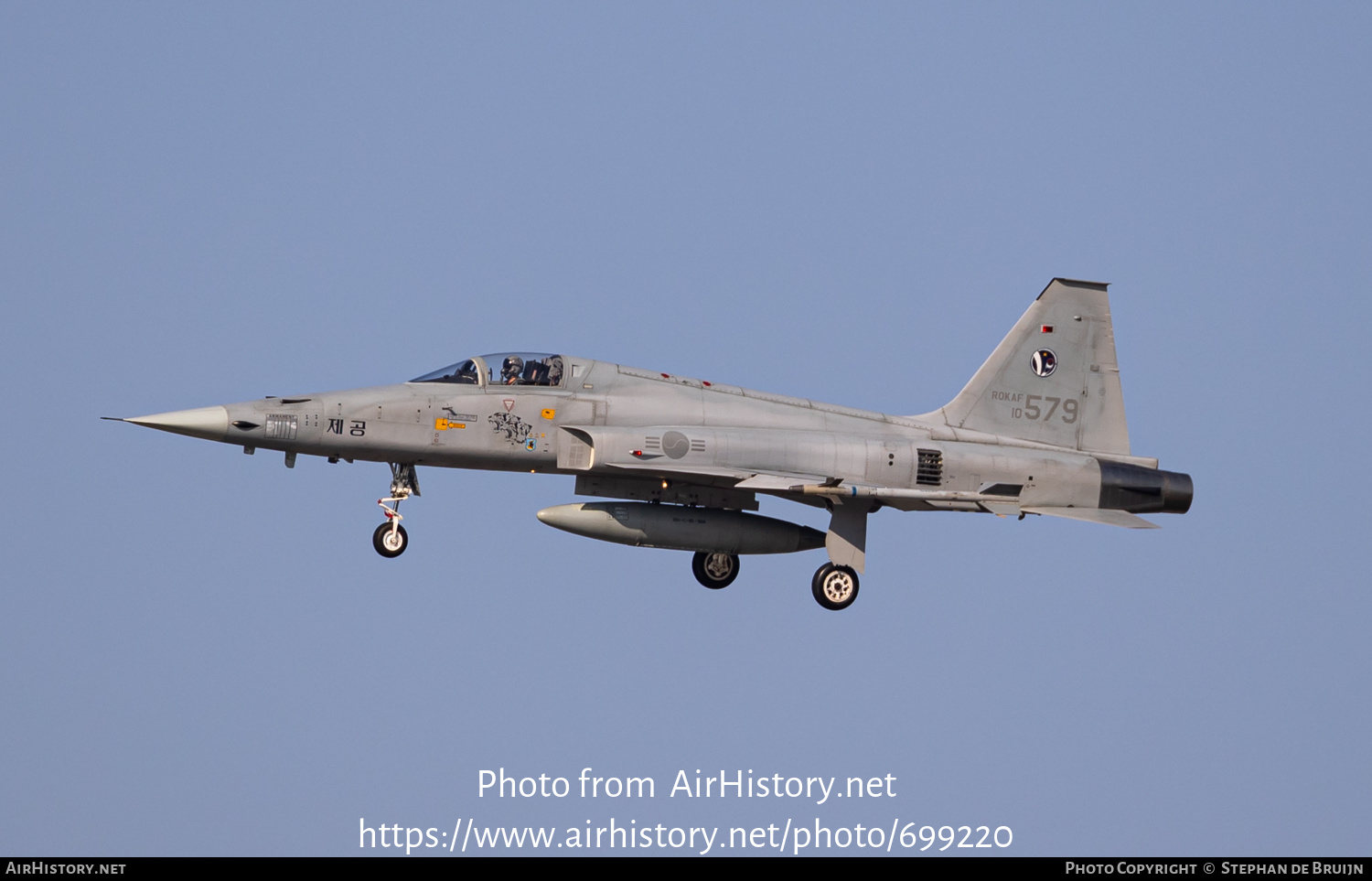 Aircraft Photo of 10-579 | Northrop KF-5E Jegongho | South Korea - Air Force | AirHistory.net #699220