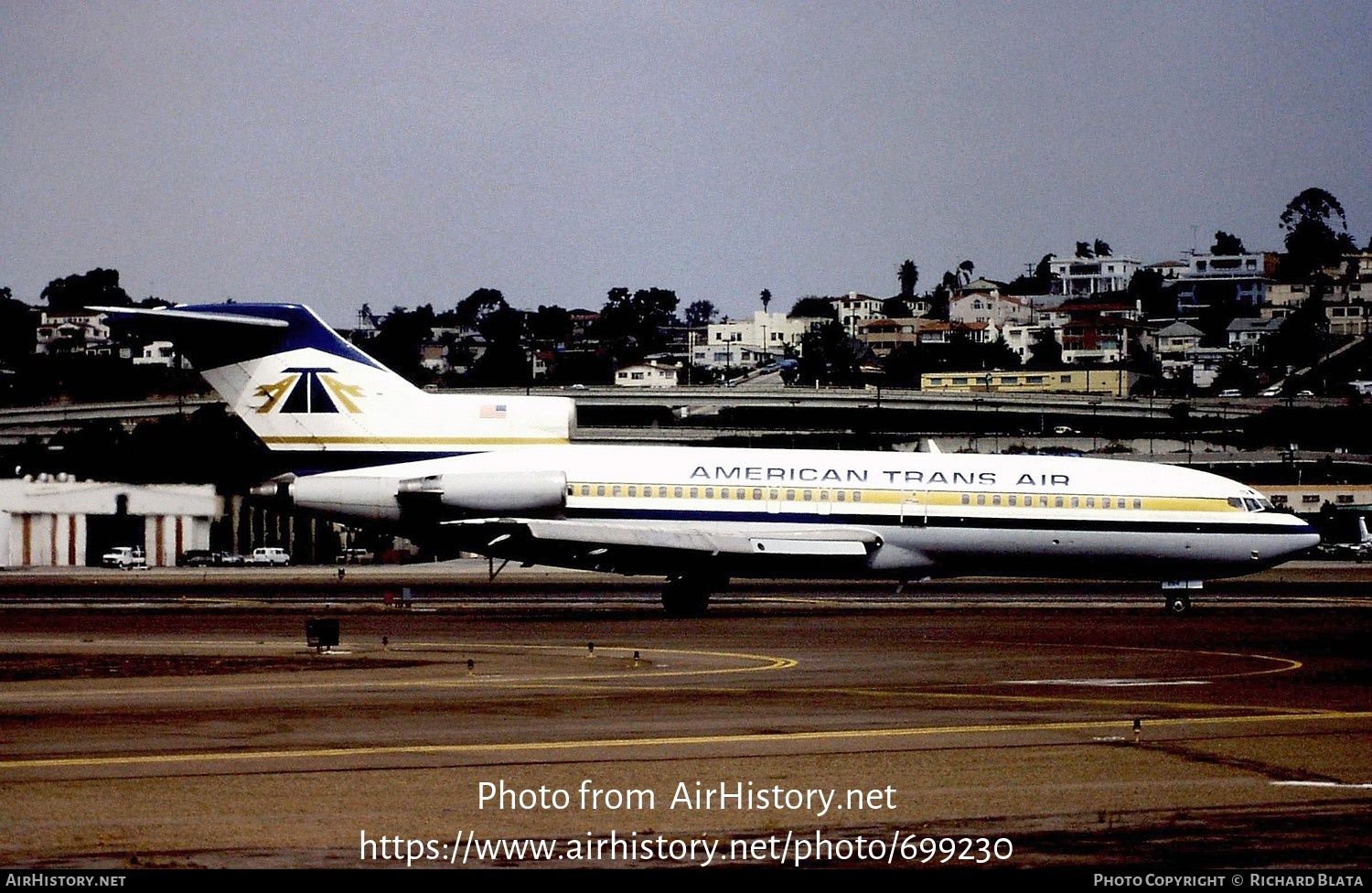 Aircraft Photo of N284AT | Boeing 727-22 | American Trans Air - ATA | AirHistory.net #699230