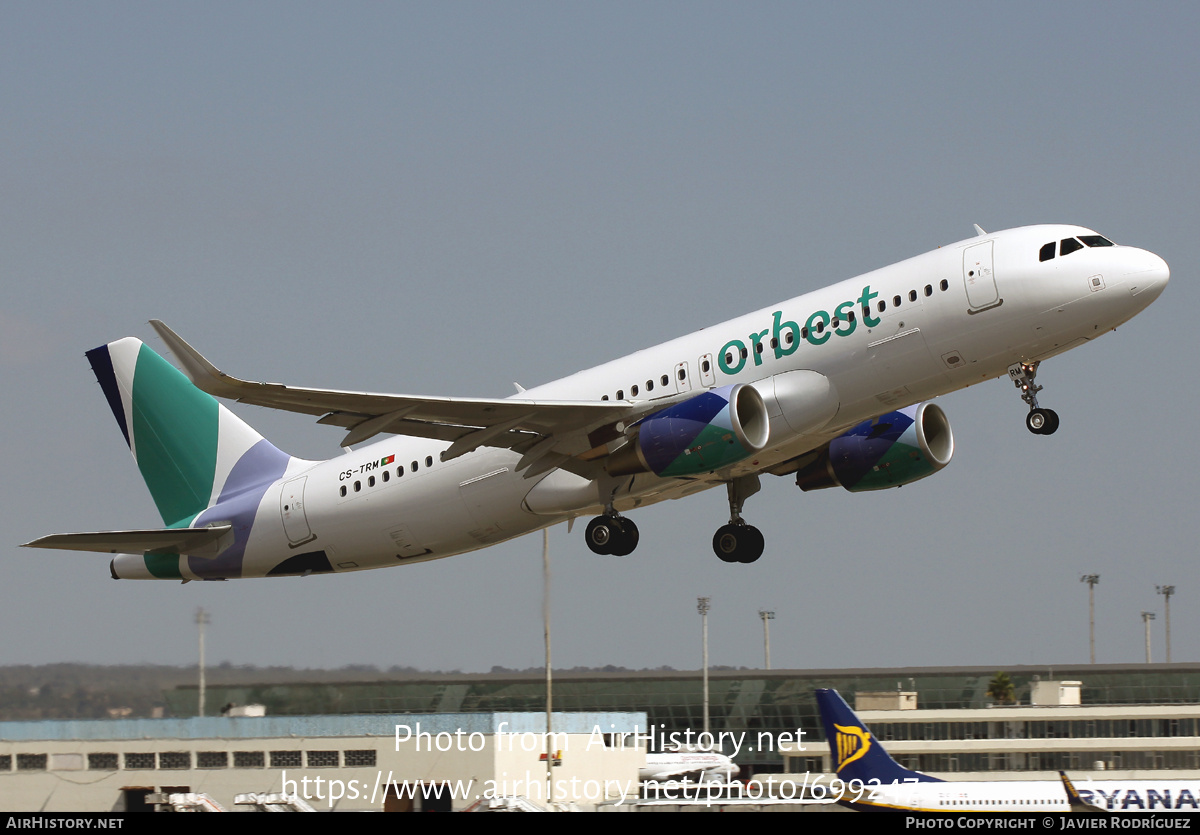 Aircraft Photo of CS-TRM | Airbus A320-214 | Orbest | AirHistory.net #699247