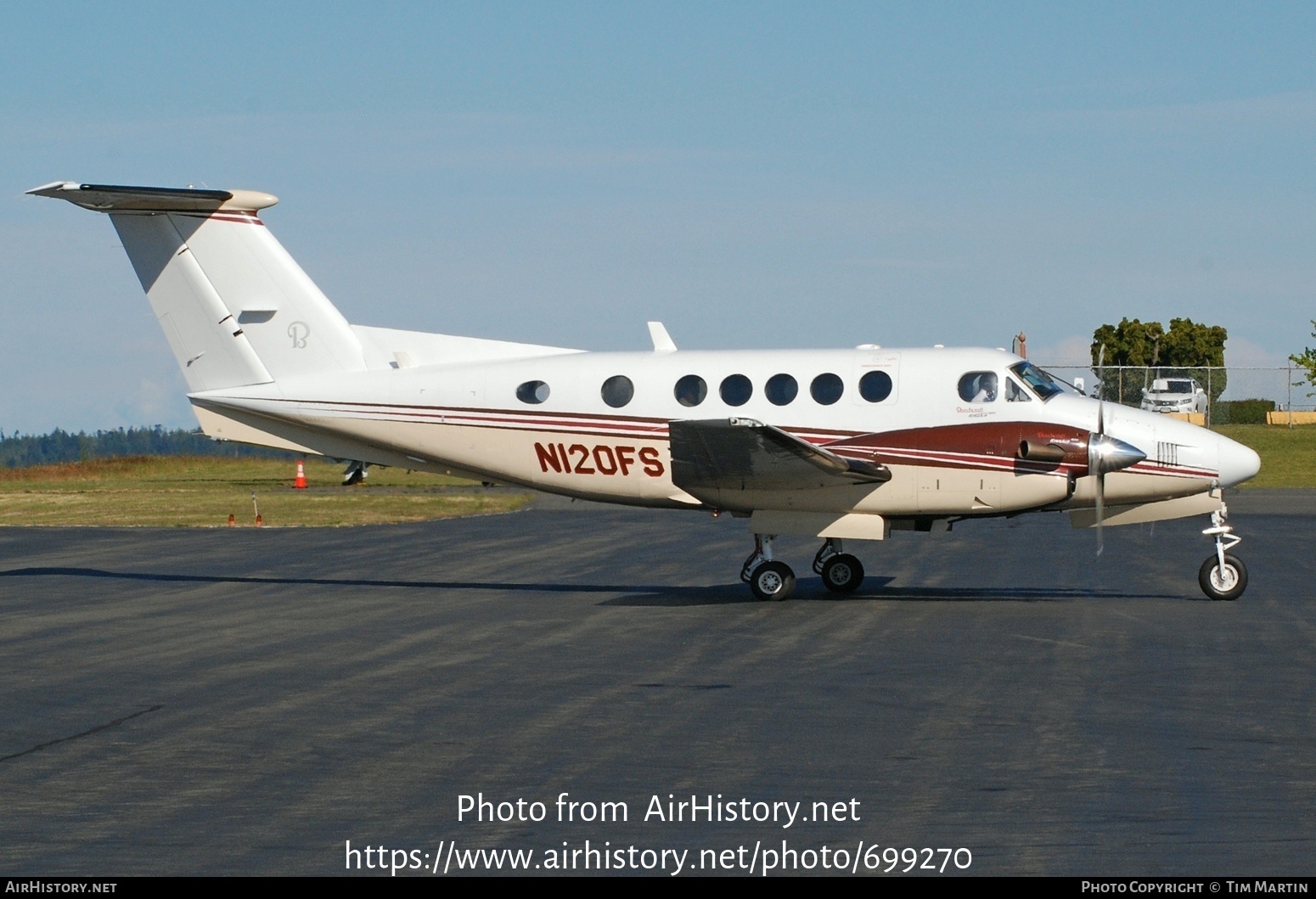 Aircraft Photo of N120FS | Beech B200 Super King Air | AirHistory.net #699270