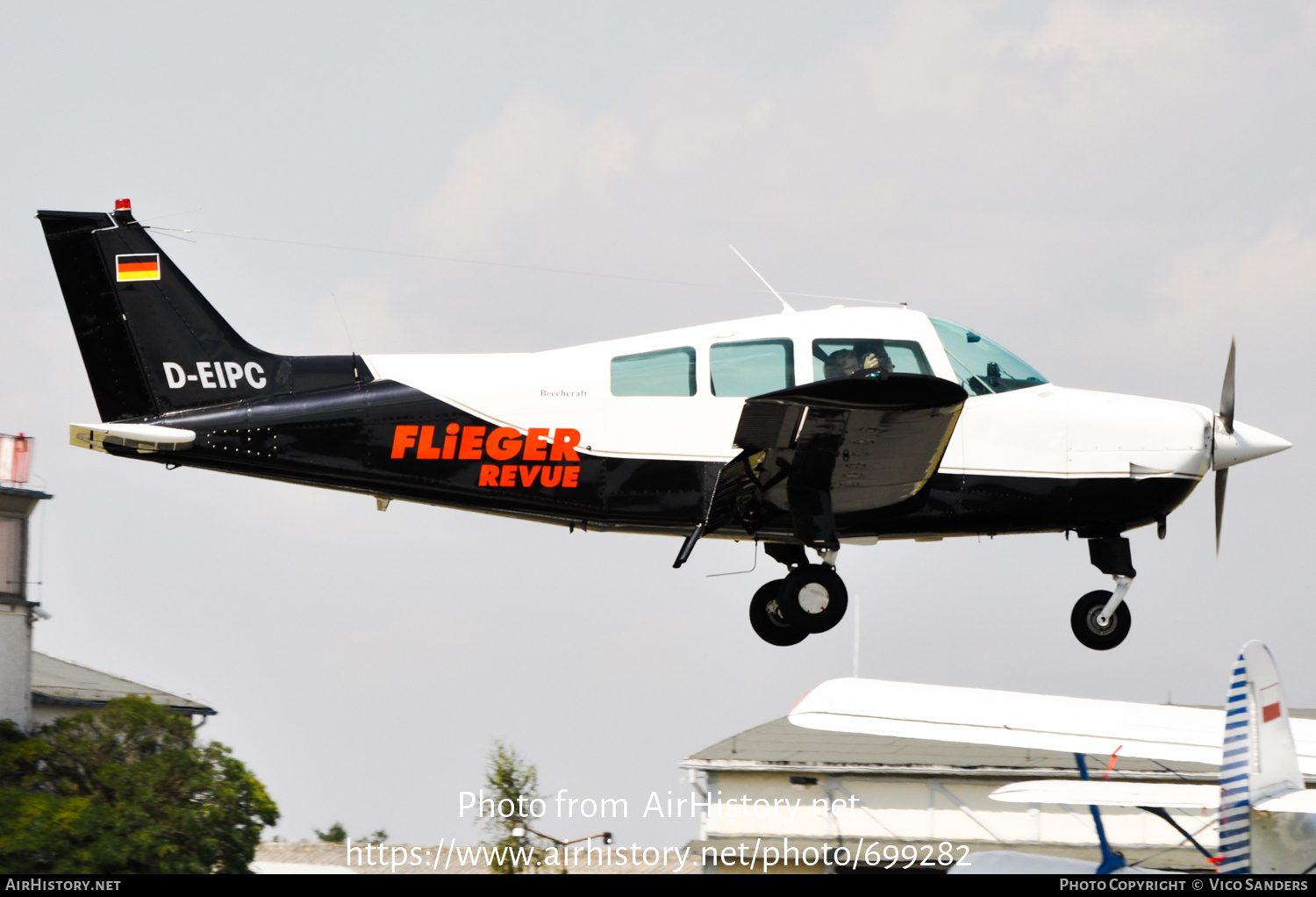 Aircraft Photo of D-EIPC | Beech C23 Sundowner 180 | Flieger Revue | AirHistory.net #699282