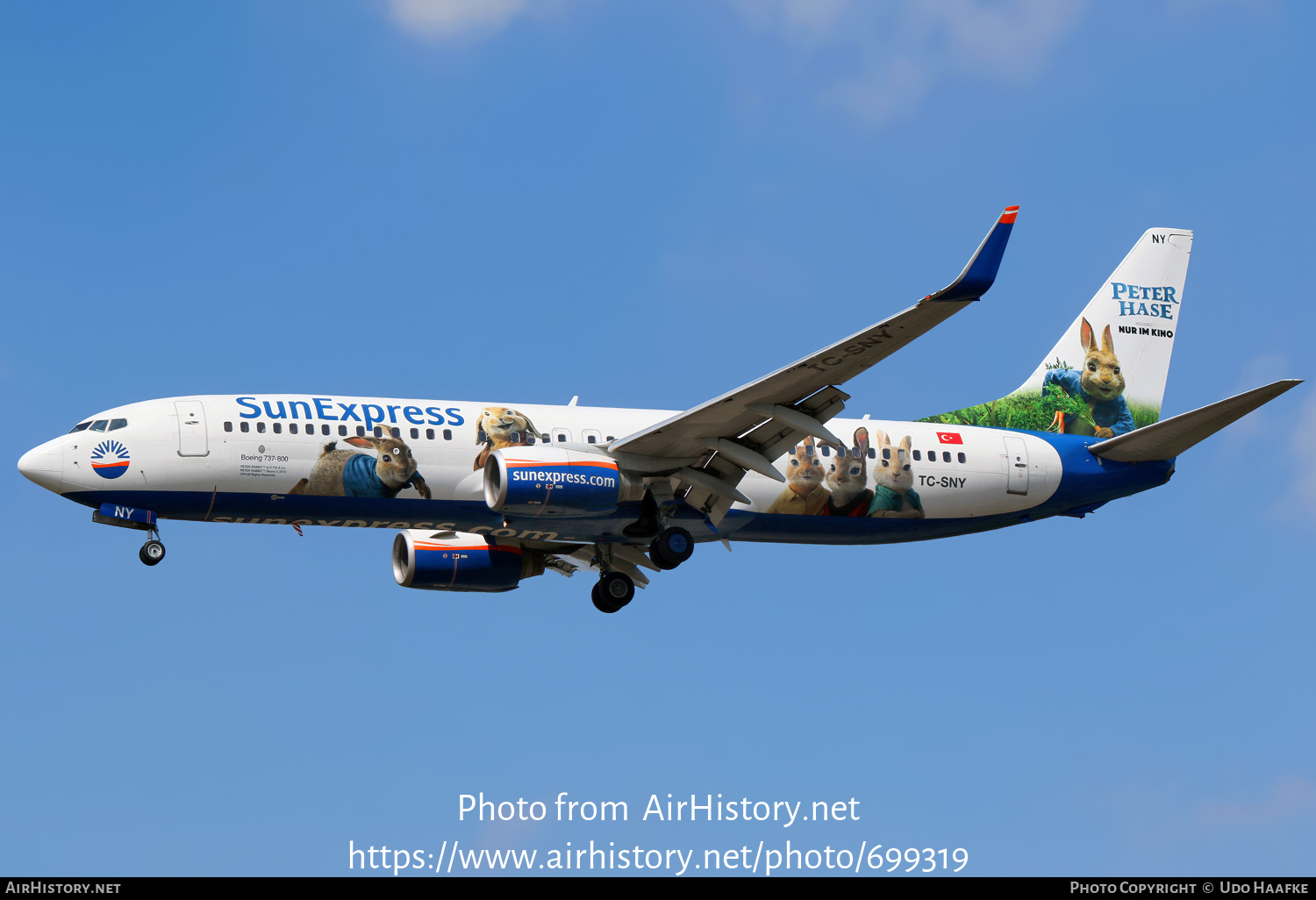 Aircraft Photo of TC-SNY | Boeing 737-8K5 | SunExpress | AirHistory.net #699319