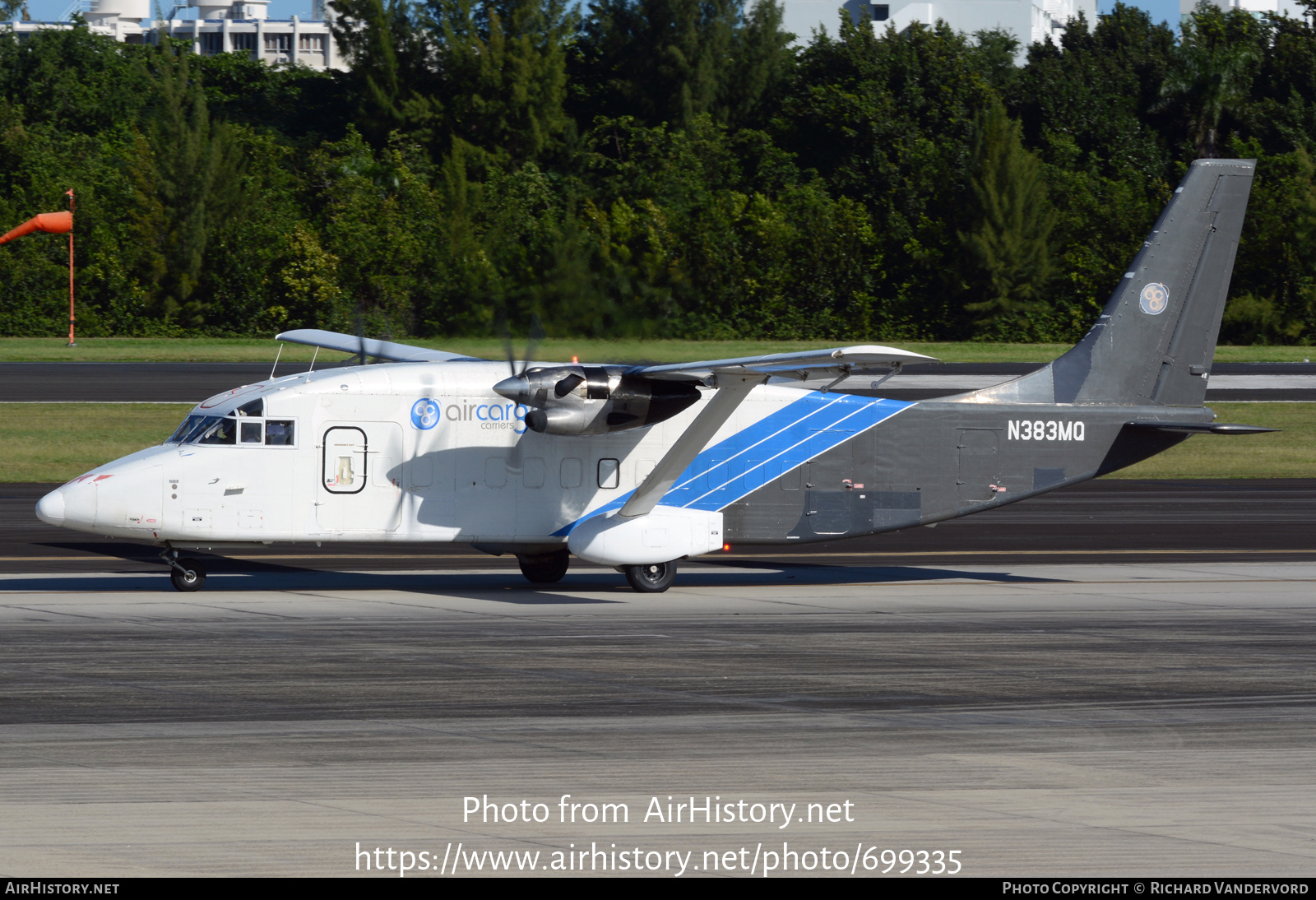 Aircraft Photo of N383MQ | Short 360-200 | Air Cargo Carriers | AirHistory.net #699335