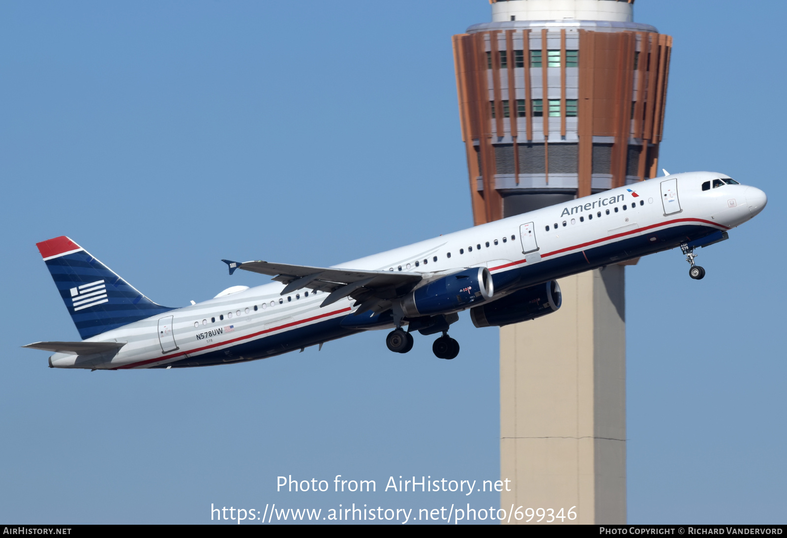 Aircraft Photo of N578UW | Airbus A321-231 | American Airlines | US Airways | AirHistory.net #699346