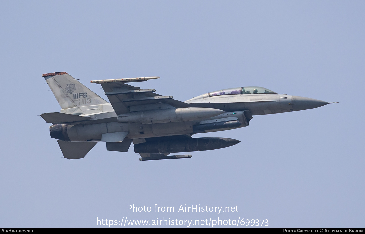 Aircraft Photo of 93-113 | Lockheed Martin KF-16D Fighting Falcon | South Korea - Air Force | AirHistory.net #699373