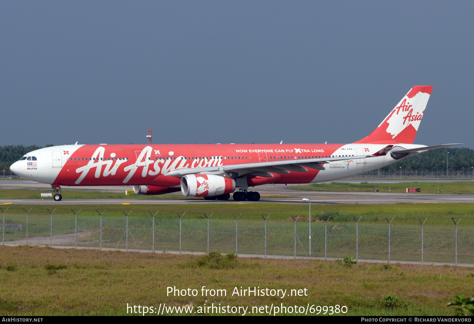 Aircraft Photo of 9M-XXR | Airbus A330-343E | AirHistory.net #699380