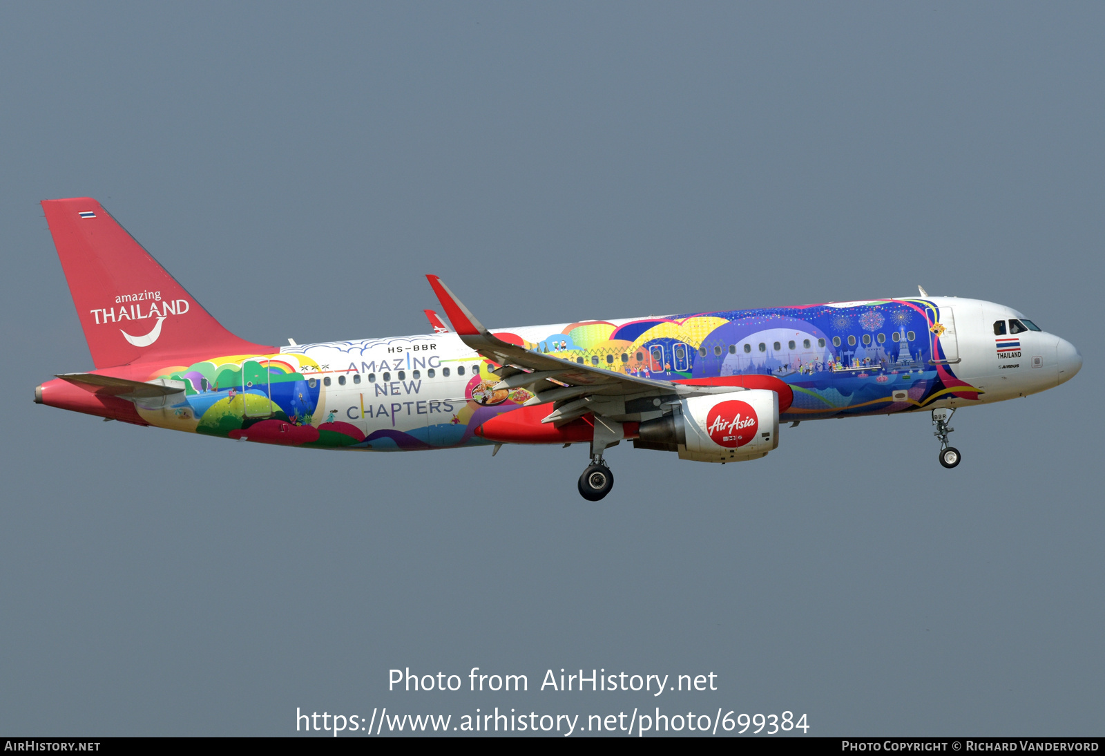 Aircraft Photo of HS-BBR | Airbus A320-216 | AirAsia | AirHistory.net #699384