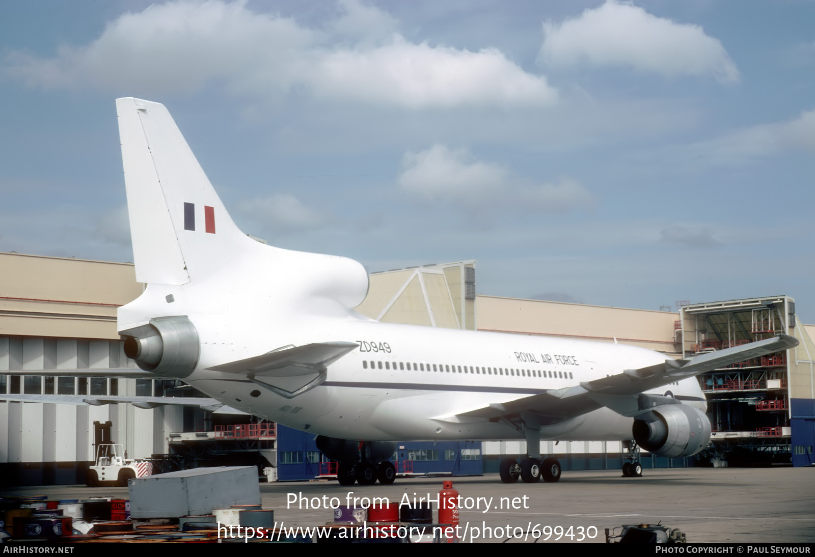 Aircraft Photo of ZD949 | Lockheed L-1011-385-3 TriStar 500 | UK - Air Force | AirHistory.net #699430