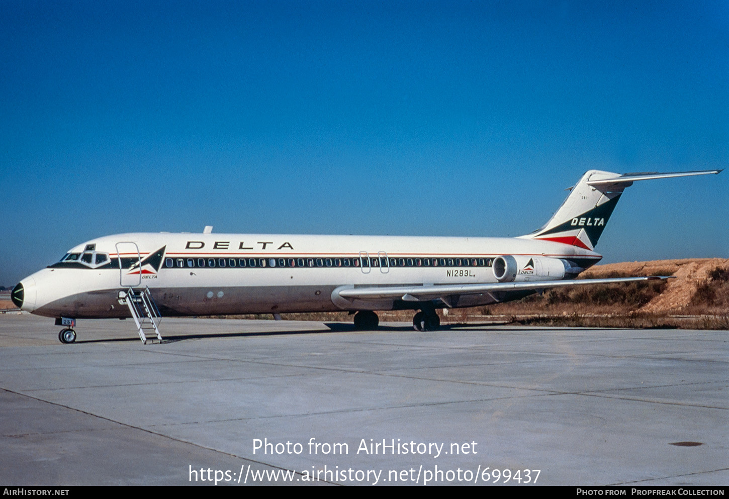 Aircraft Photo of N1283L | McDonnell Douglas DC-9-32 | Delta Air Lines | AirHistory.net #699437