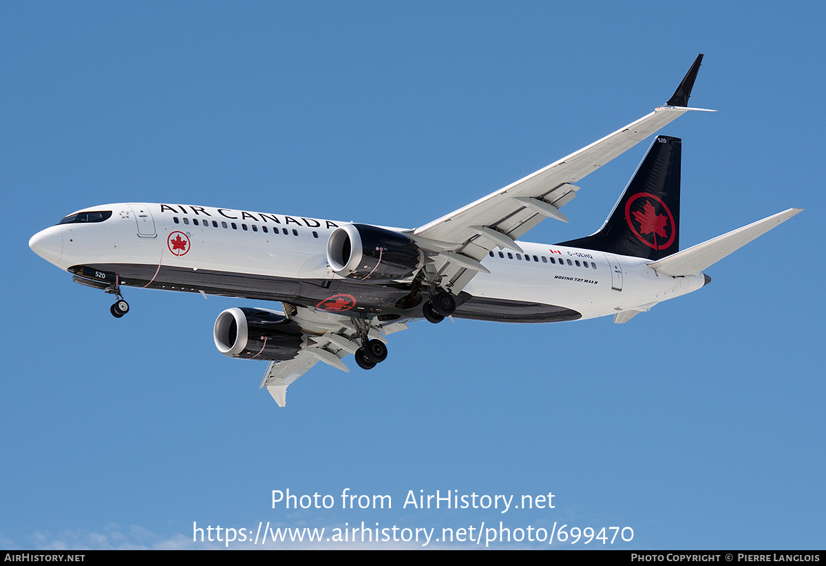 Aircraft Photo of C-GEHQ | Boeing 737-8 Max 8 | Air Canada | AirHistory.net #699470