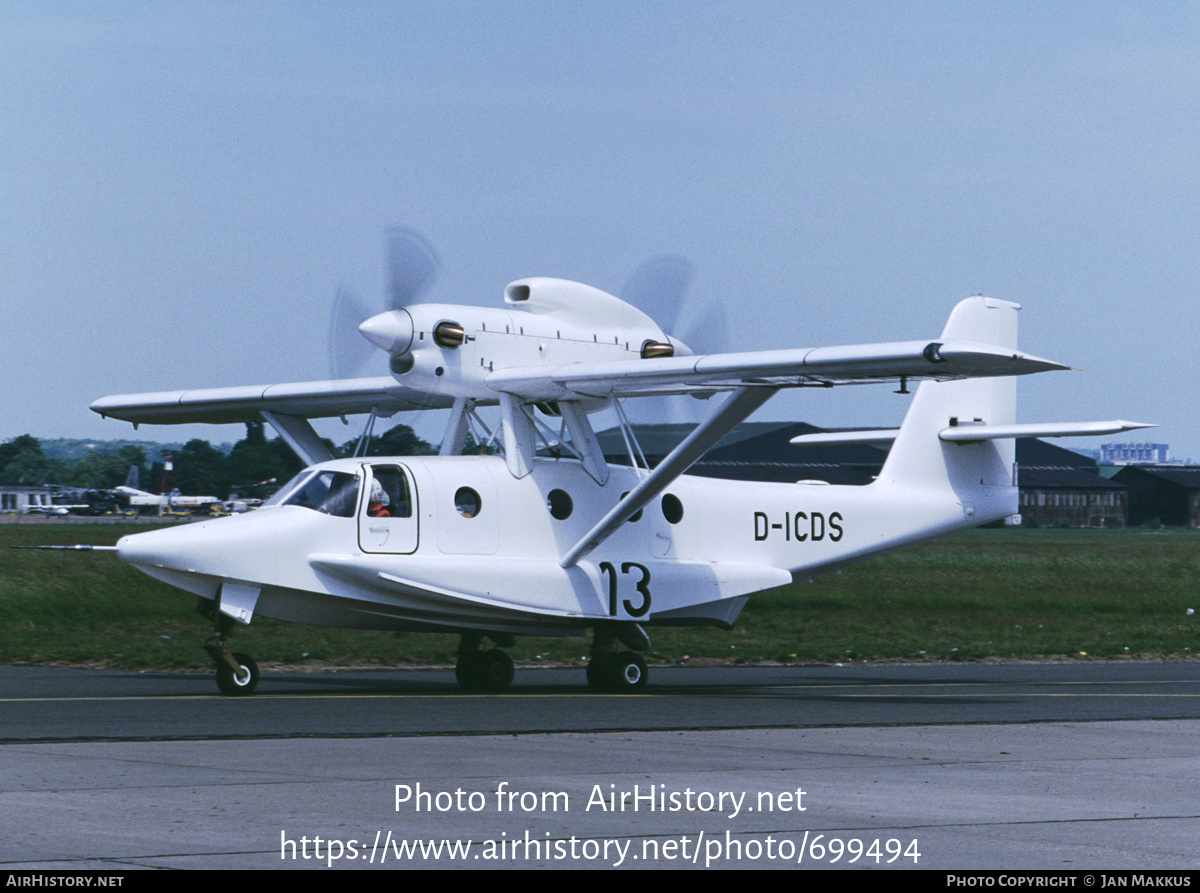 Aircraft Photo of D-ICDS | Claudius Dornier CD-1A Seastar | AirHistory.net #699494