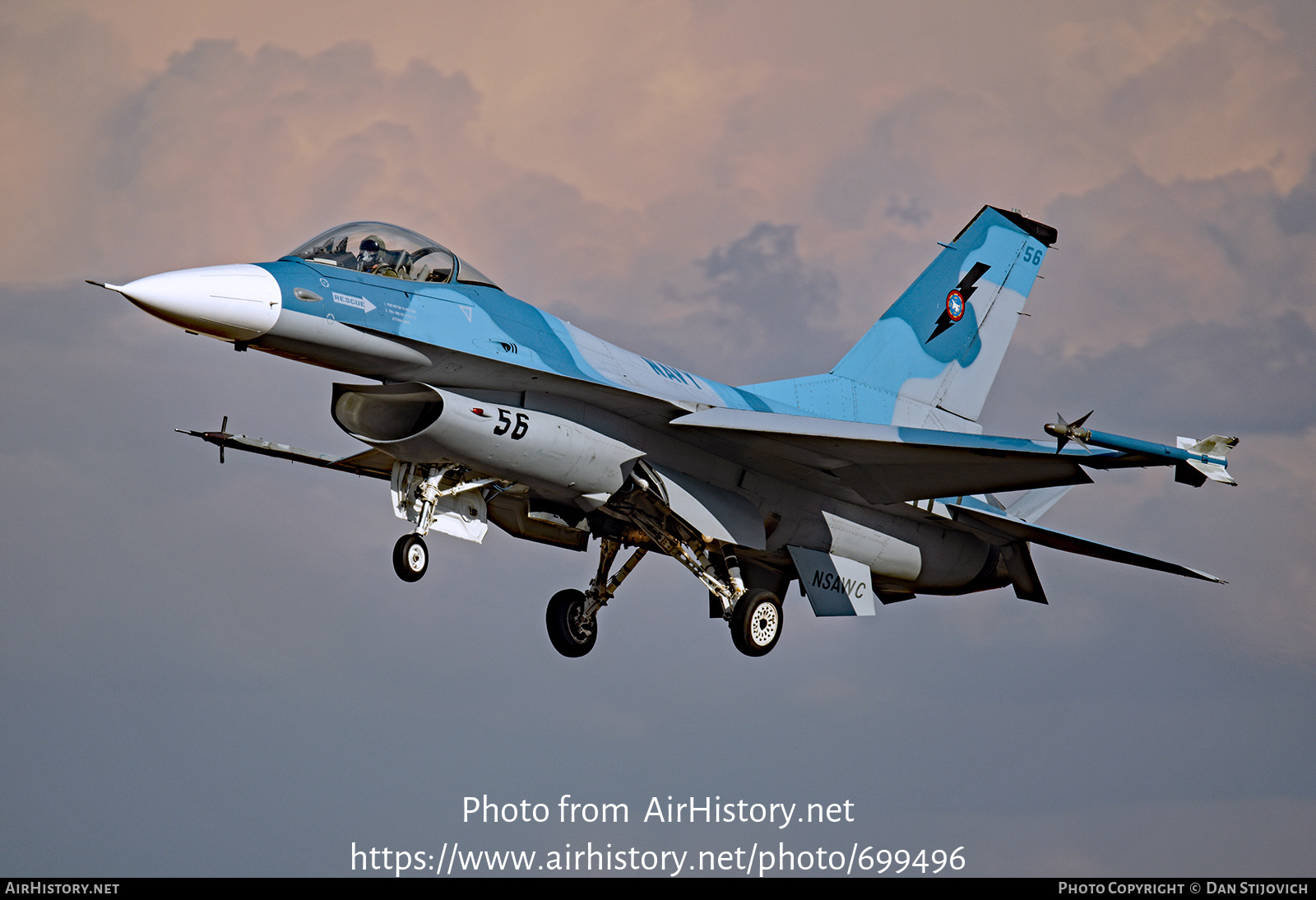Aircraft Photo of 900947 | General Dynamics F-16A Fighting Falcon | USA - Navy | AirHistory.net #699496