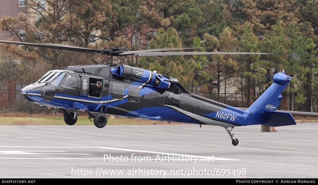 Aircraft Photo of N60FW | Sikorsky UH-60A Black Hawk (S-70A) | Ace Aeronautics | AirHistory.net #699498