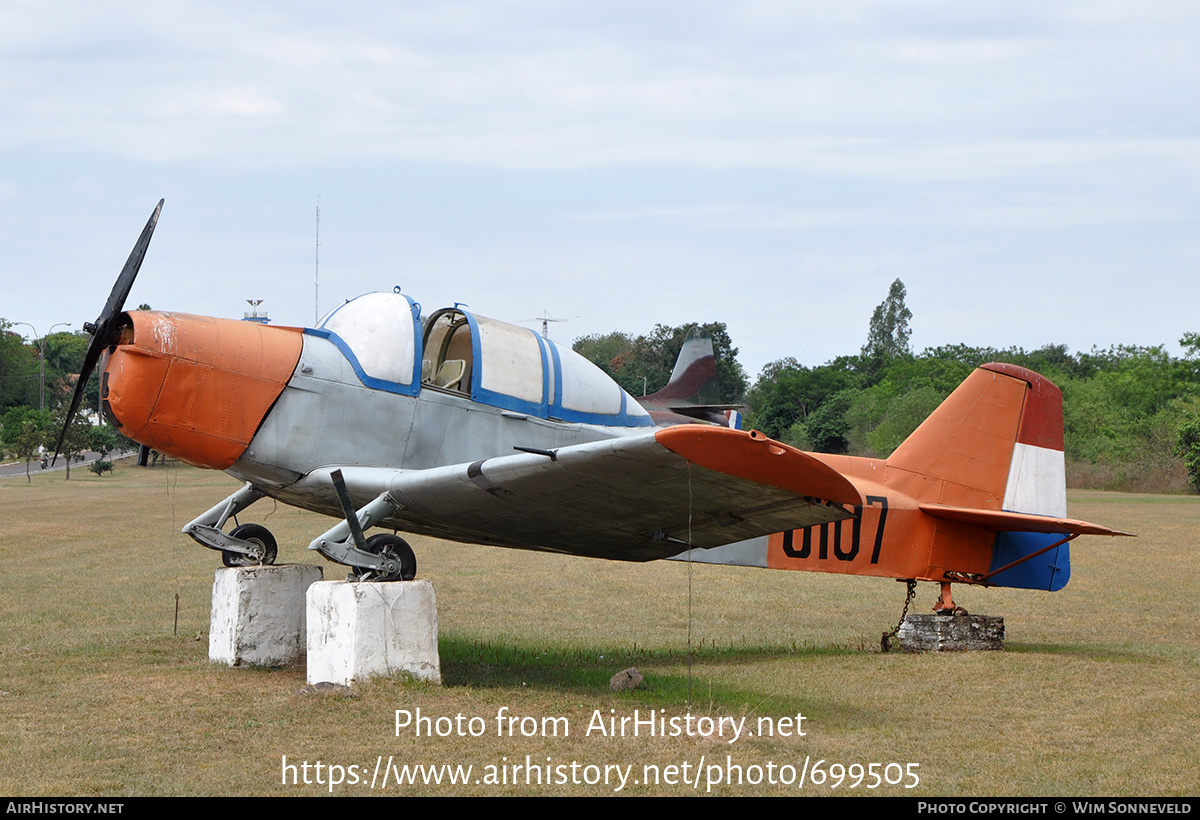 Aircraft Photo of 0027 | Fokker T-21 (S-11) Instructor | Paraguay - Air ...