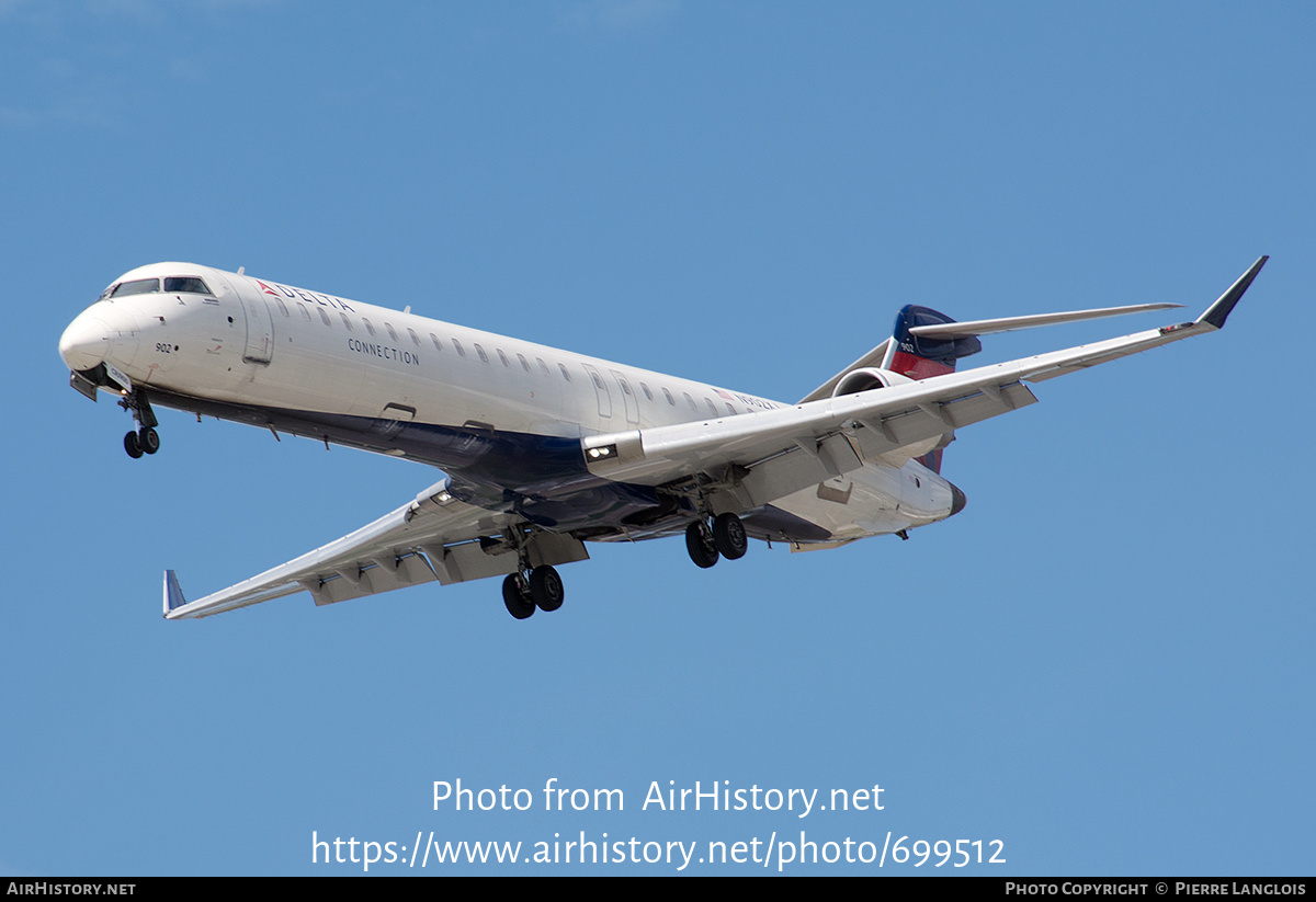 Aircraft Photo of N902XJ | Bombardier CRJ-900LR (CL-600-2D24) | Delta Connection | AirHistory.net #699512