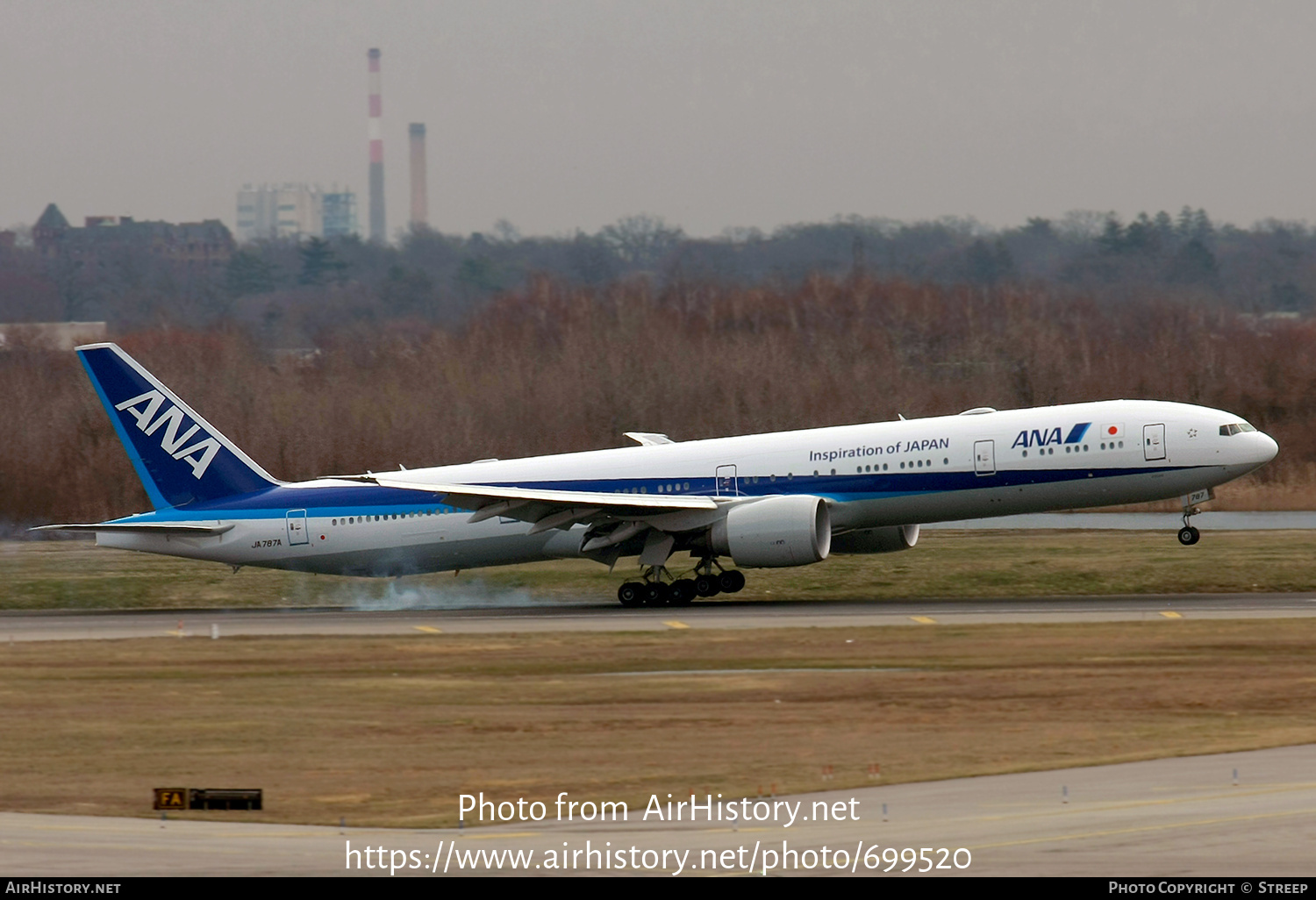 Aircraft Photo of JA787A | Boeing 777-381/ER | All Nippon Airways - ANA | AirHistory.net #699520