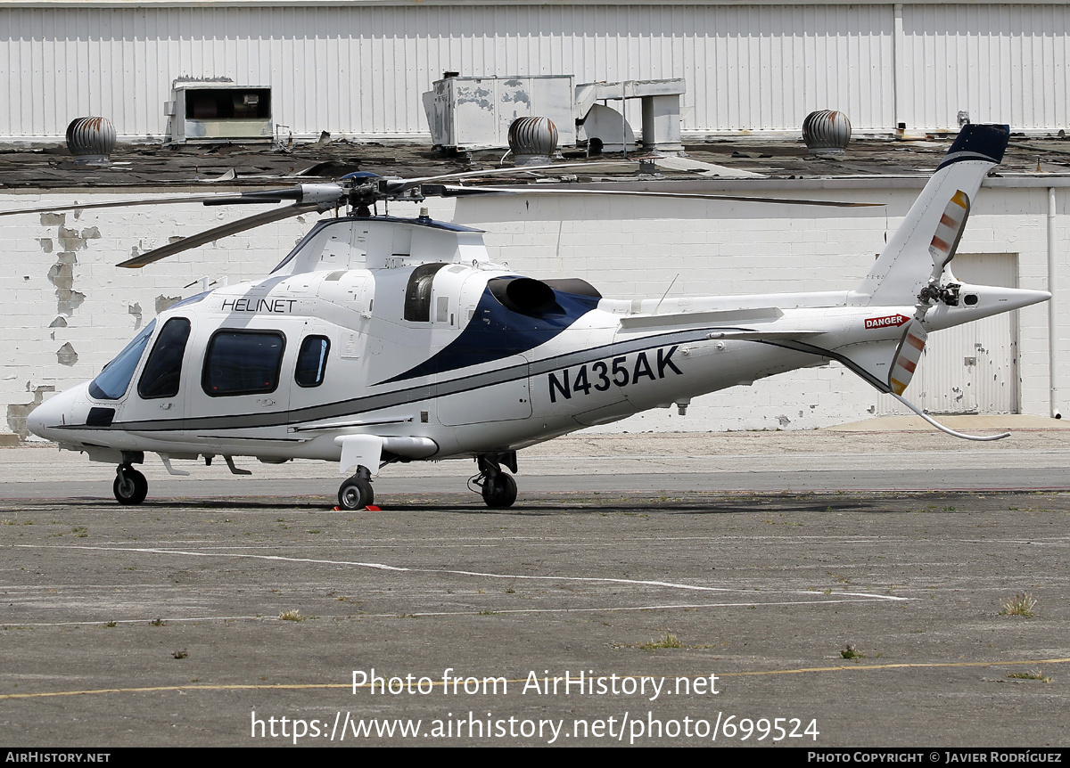 Aircraft Photo of N435AK | AgustaWestland AW-109E Power | Helinet Aviation Services | AirHistory.net #699524