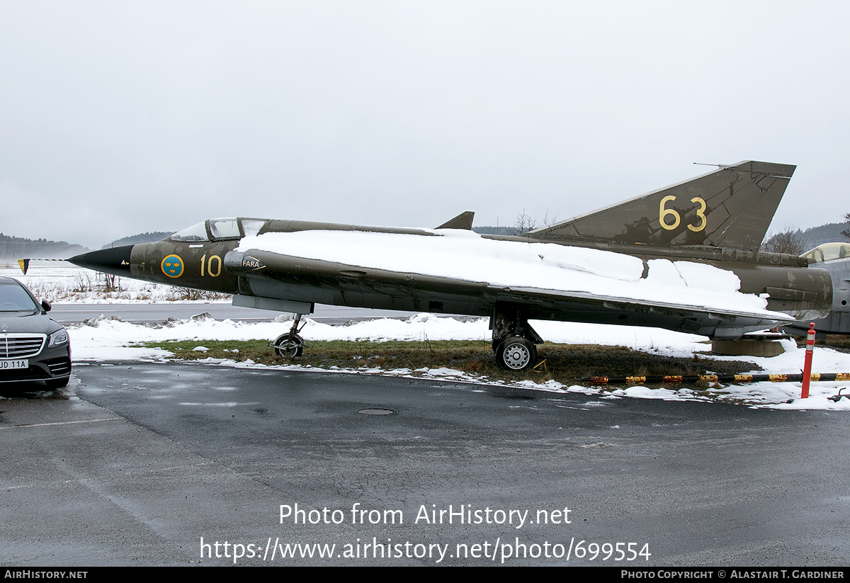 Aircraft Photo of 35248 | Saab J35B Draken | Sweden - Air Force | AirHistory.net #699554