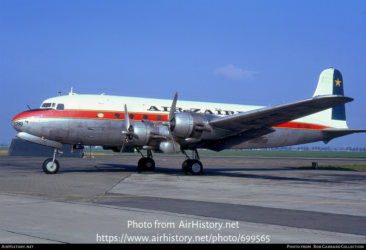 Aircraft Photo of 9Q-CBG | Douglas C-54D Skymaster | Air Zaire | AirHistory.net #699565