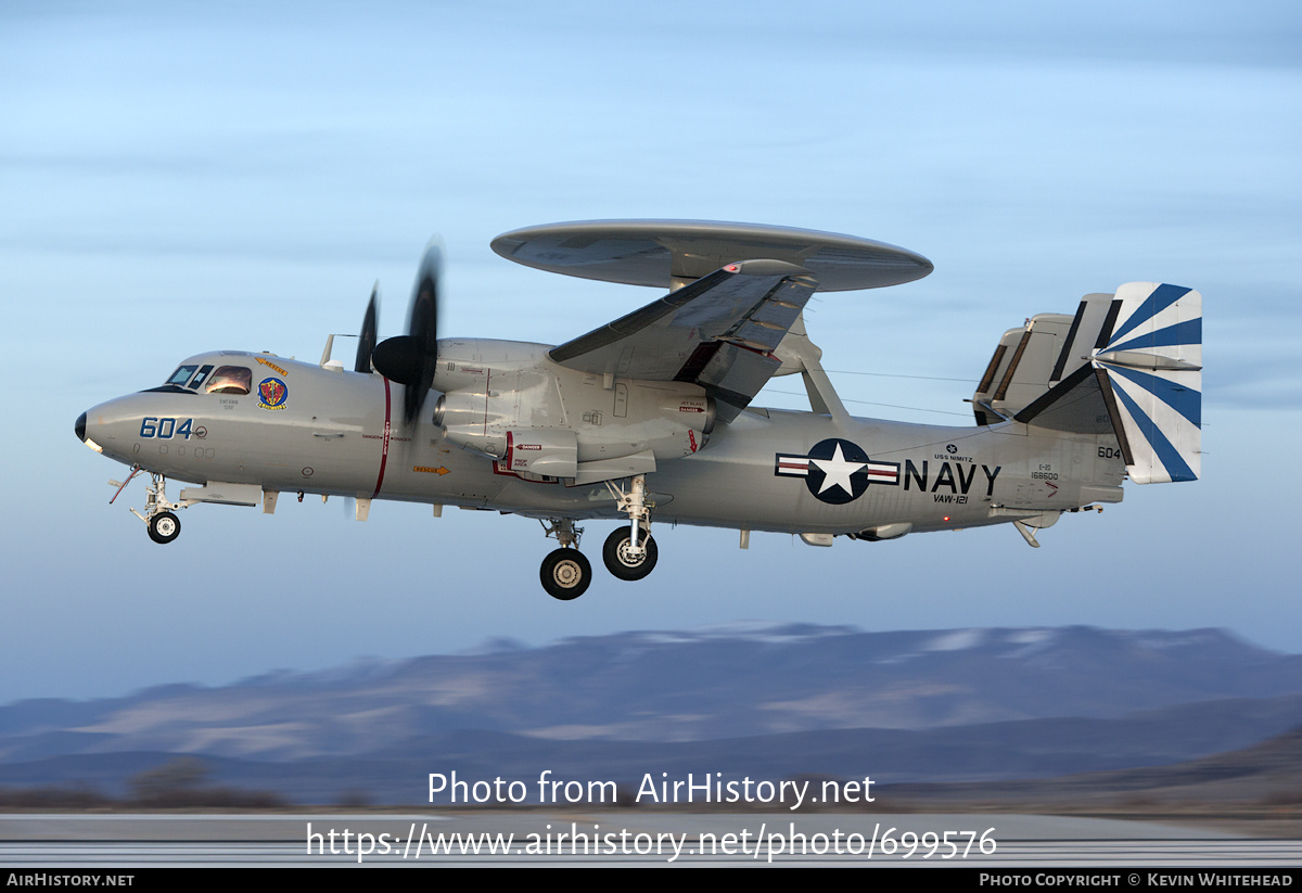 Aircraft Photo of 168600 | Northrop Grumman E-2D Hawkeye | USA - Navy | AirHistory.net #699576