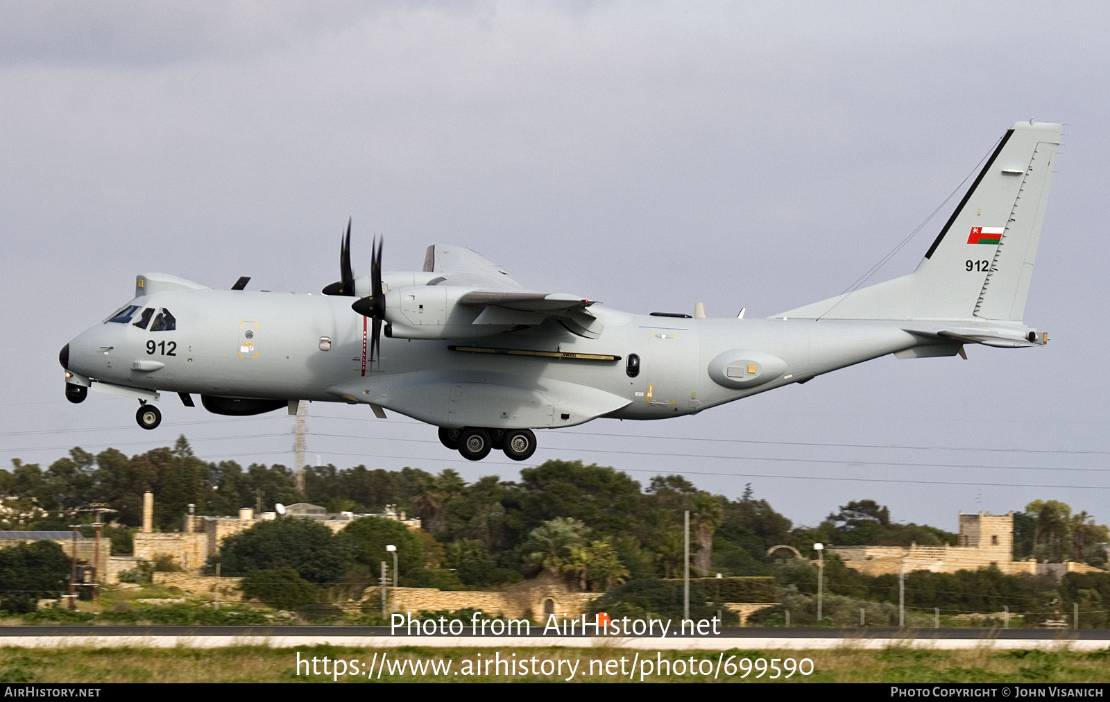 Aircraft Photo of 912 | CASA C295MPA Persuader | Oman - Air Force | AirHistory.net #699590