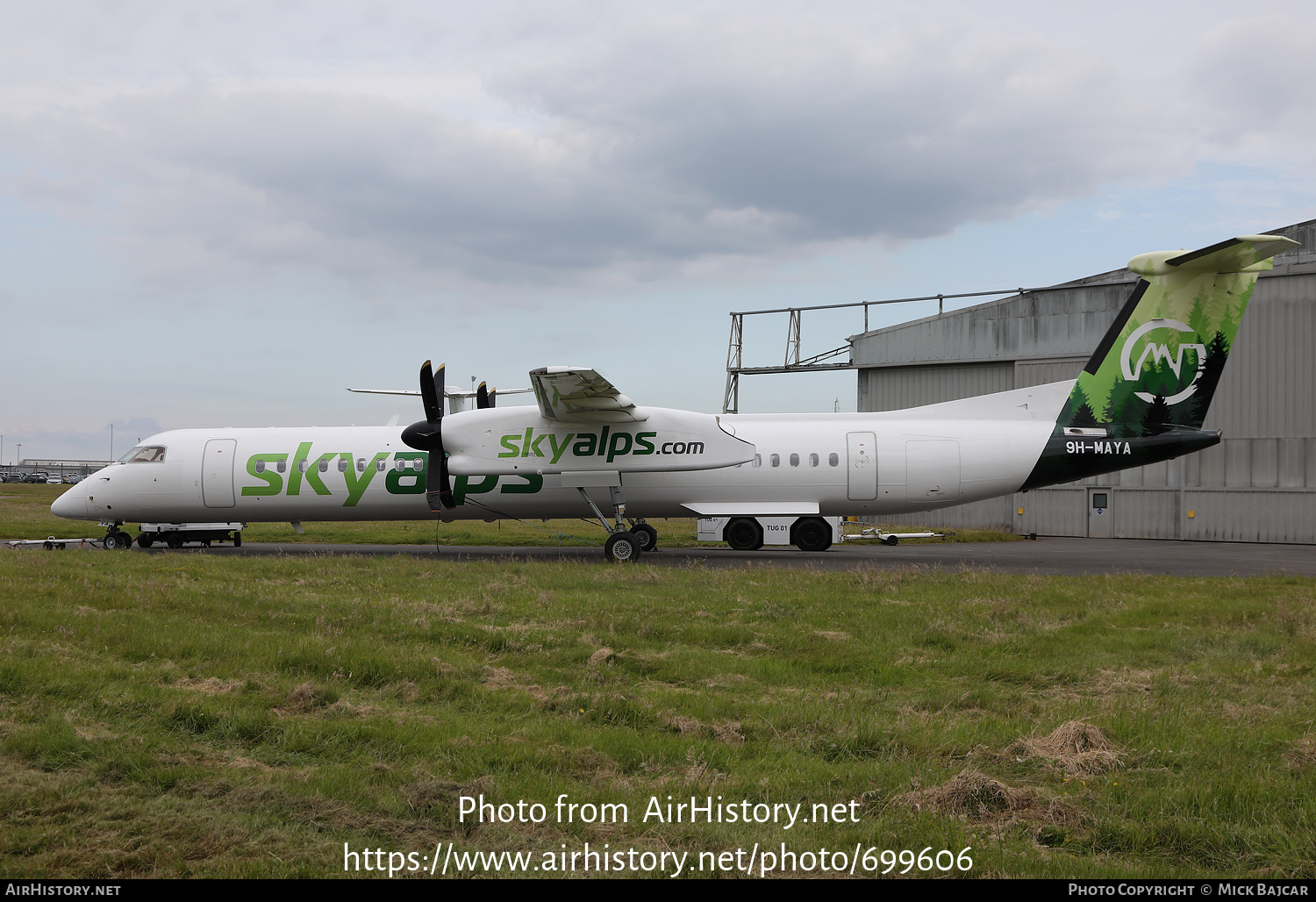 Aircraft Photo of 9H-MAYA | Bombardier DHC-8-402 Dash 8 | SkyAlps | AirHistory.net #699606