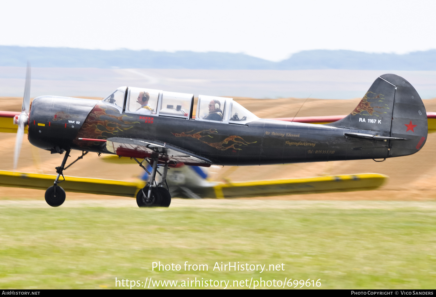 Aircraft Photo of RA-1167K | Yakovlev Yak-52 | AirHistory.net #699616