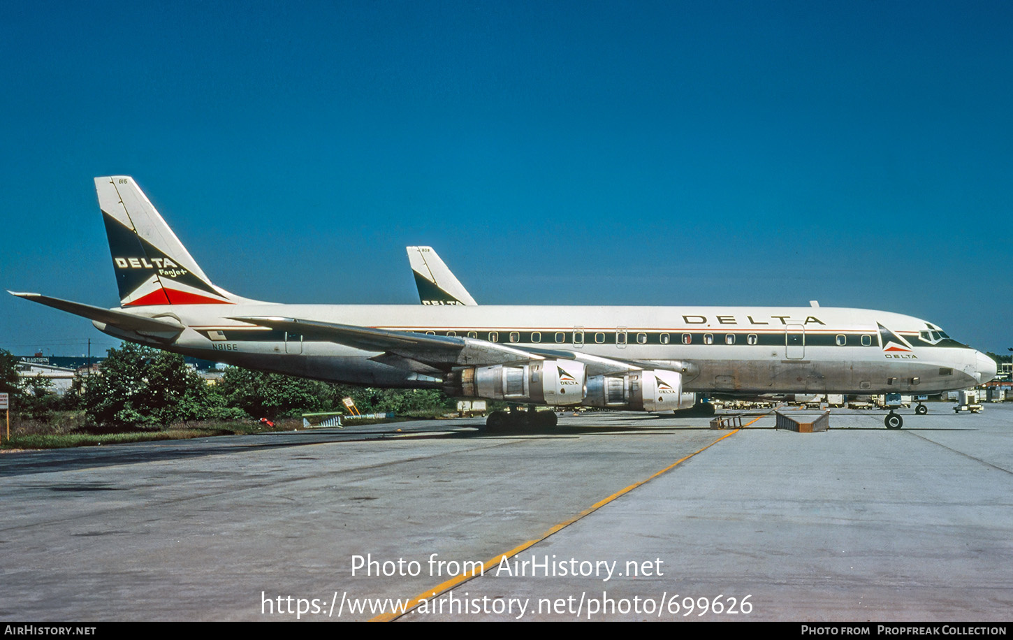 Aircraft Photo of N815E | Douglas DC-8-51 | Delta Air Lines | AirHistory.net #699626