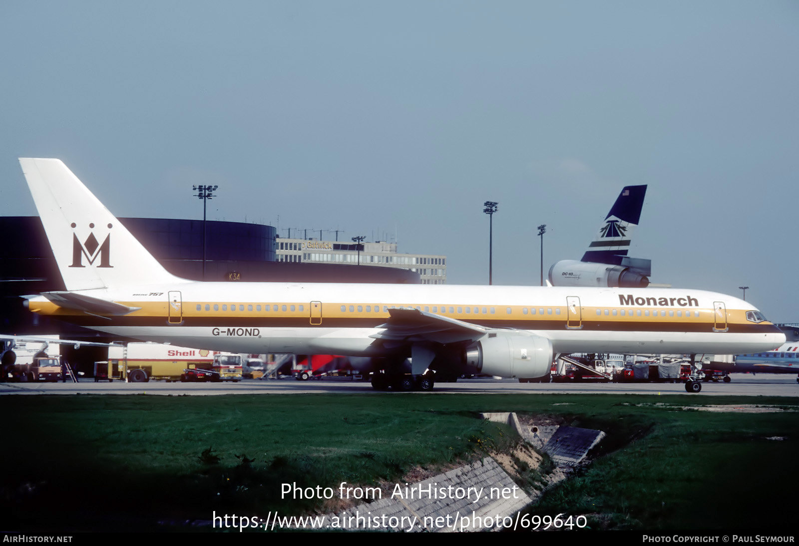 Aircraft Photo of G-MOND | Boeing 757-2T7 | Monarch Airlines | AirHistory.net #699640