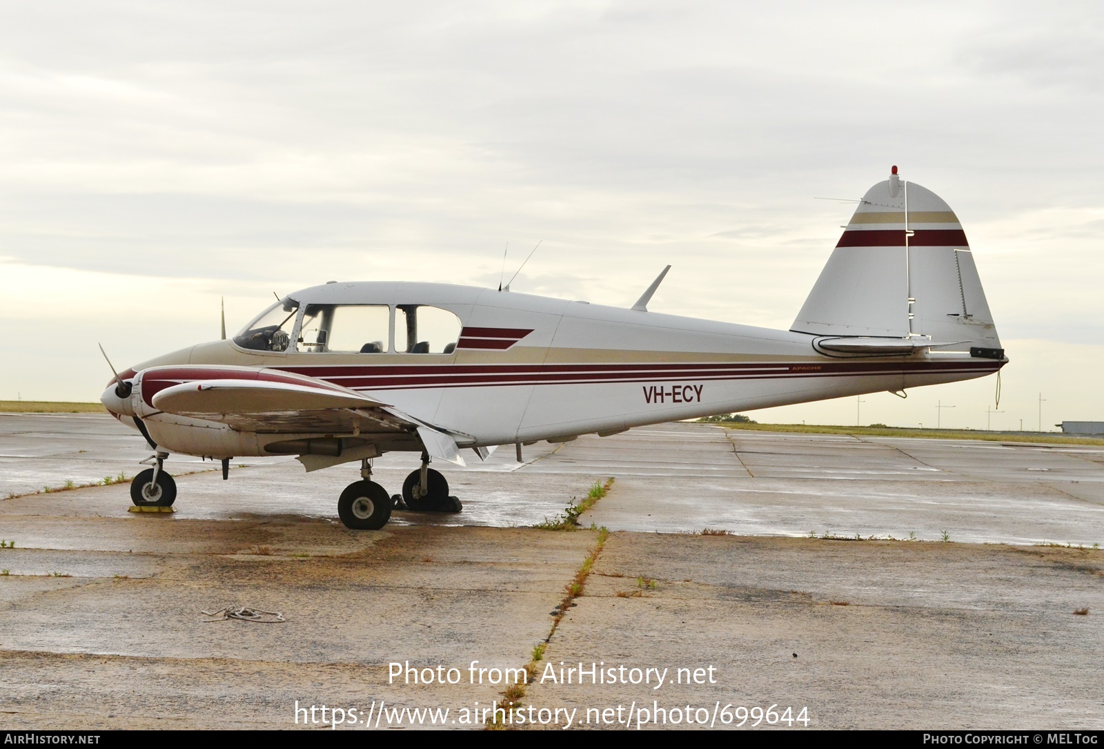 Aircraft Photo of VH-ECY | Piper PA-23 Apache | AirHistory.net #699644