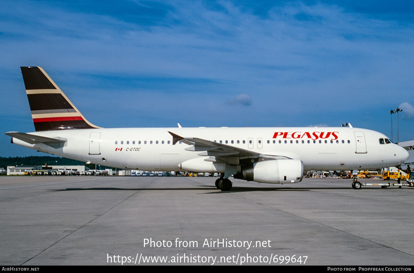 Aircraft Photo of C-GTDC | Airbus A320-232 | Pegasus Airlines | AirHistory.net #699647