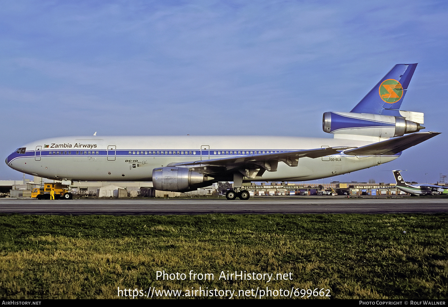 Aircraft Photo of OO-SLA | McDonnell Douglas DC-10-30CF | Zambia Airways | AirHistory.net #699662