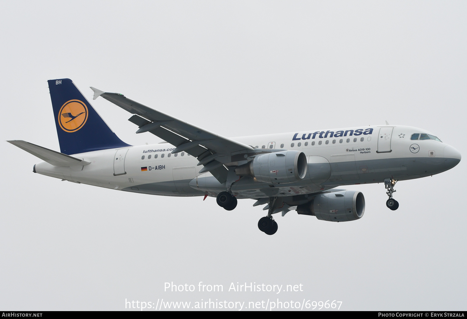 Aircraft Photo of D-AIBH | Airbus A319-112 | Lufthansa | AirHistory.net #699667