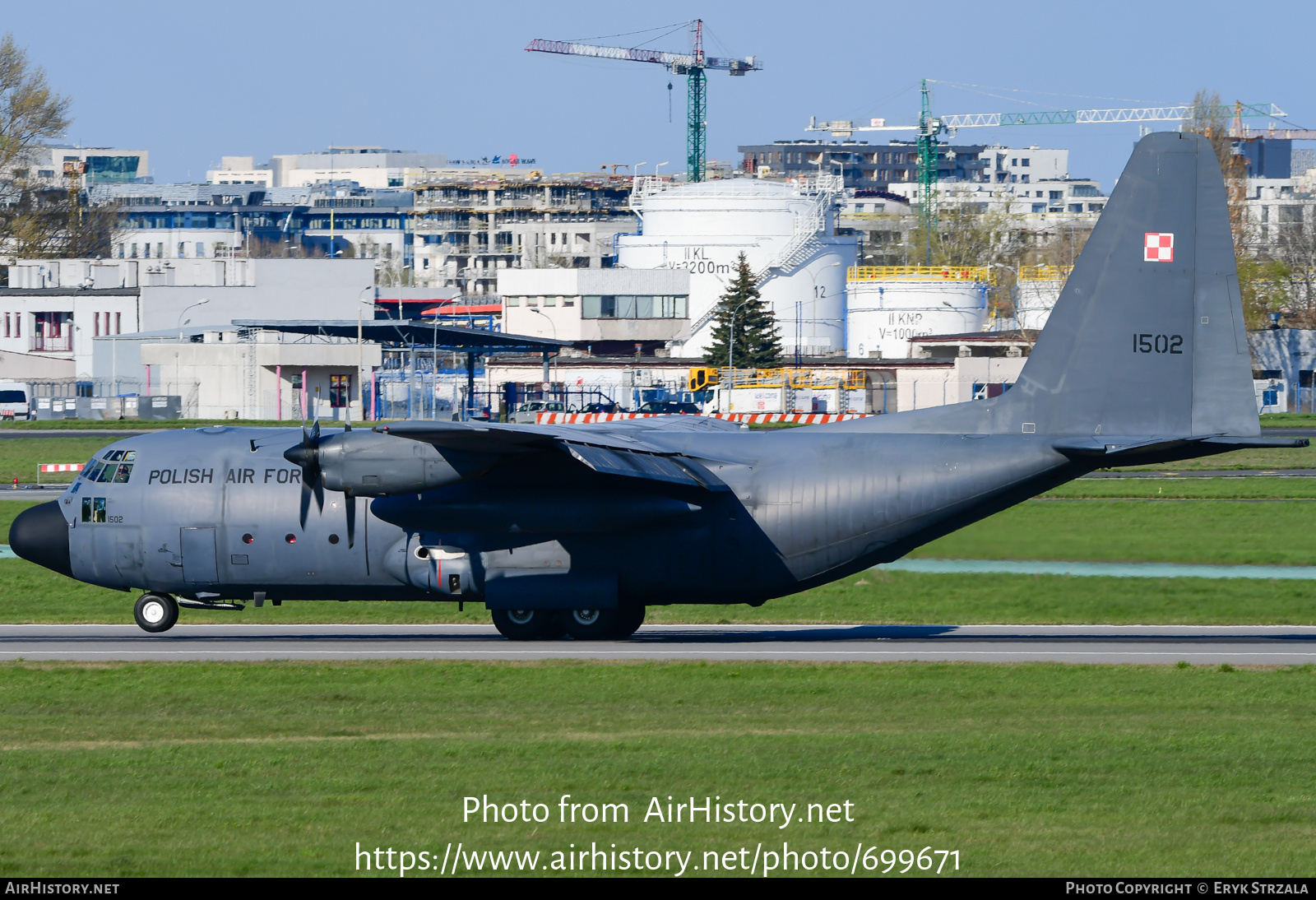 Aircraft Photo of 1502 | Lockheed C-130E Hercules (L-382) | Poland - Air Force | AirHistory.net #699671