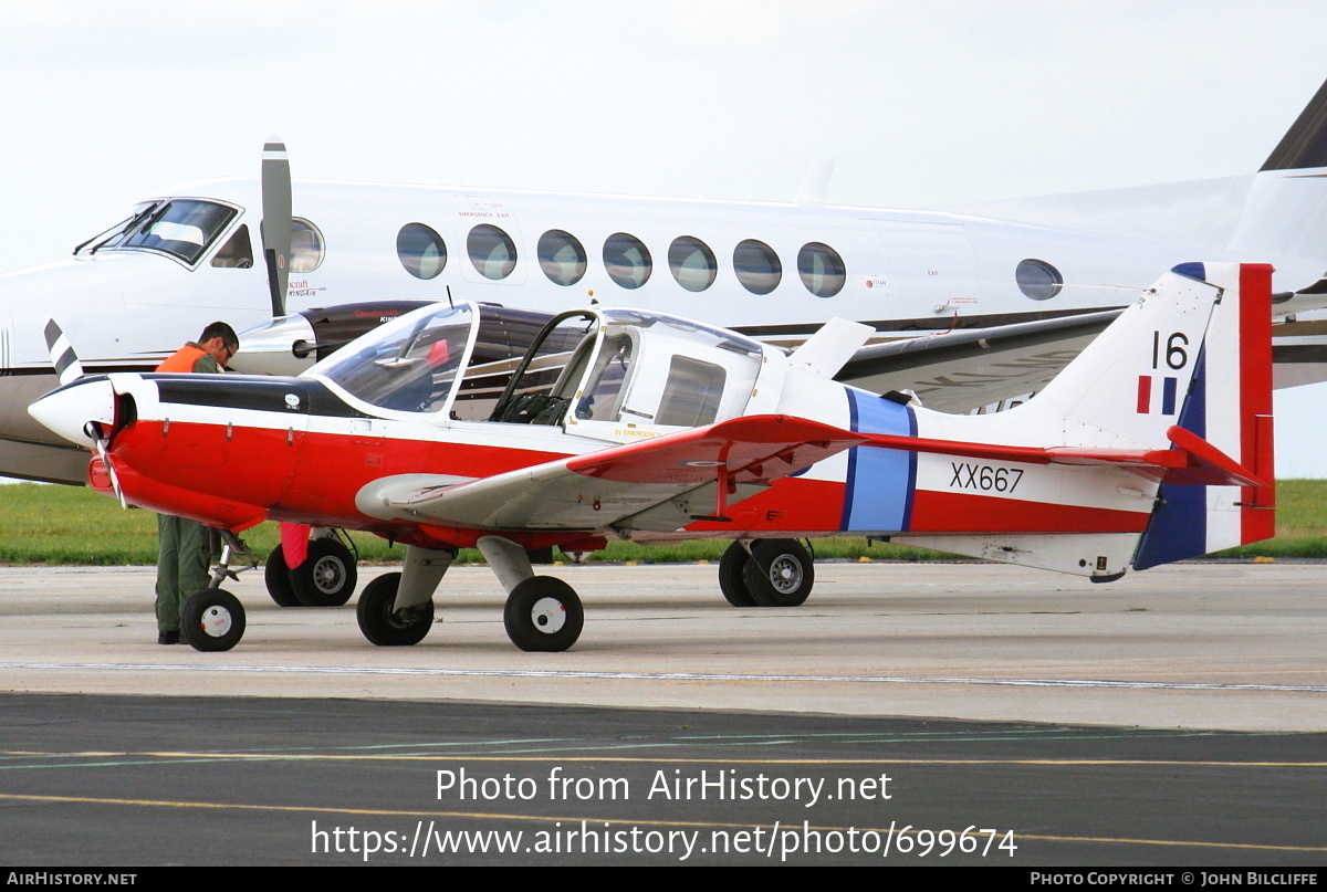 Aircraft Photo of G-BZFN / XX667 | Scottish Aviation Bulldog 120/121 | UK - Air Force | AirHistory.net #699674