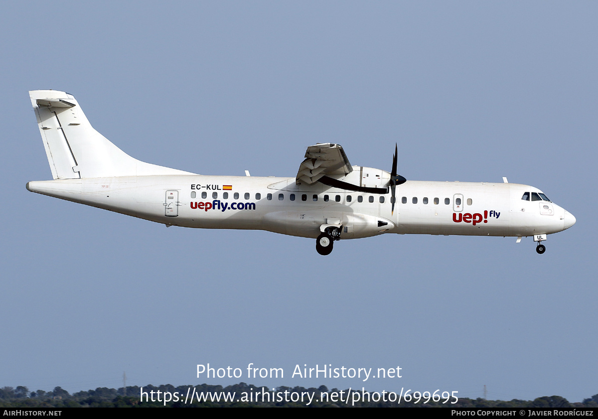 Aircraft Photo of EC-KUL | ATR ATR-72-500 (ATR-72-212A) | Uep!Fly | AirHistory.net #699695