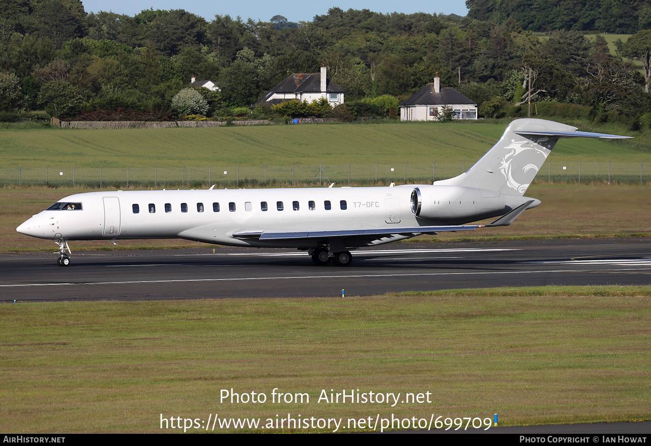 Aircraft Photo of T7-DFC | Bombardier Global 7500 (BD-700-2A12) | DC Aviation | AirHistory.net #699709