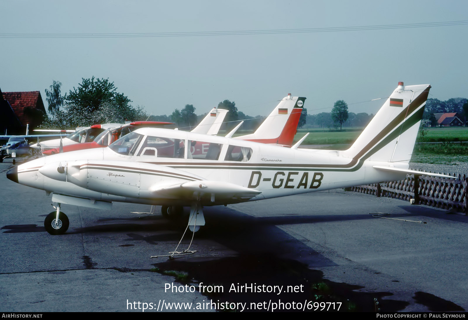 Aircraft Photo of D-GEAB | Piper PA-30-160 Twin Comanche B | AirHistory.net #699717