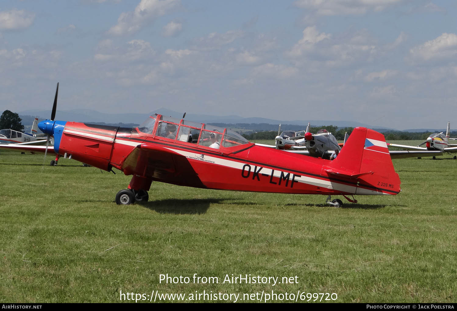 Aircraft Photo of OK-LMF | Zlin Z-226MS Trener | AeroKlub Horice | AirHistory.net #699720