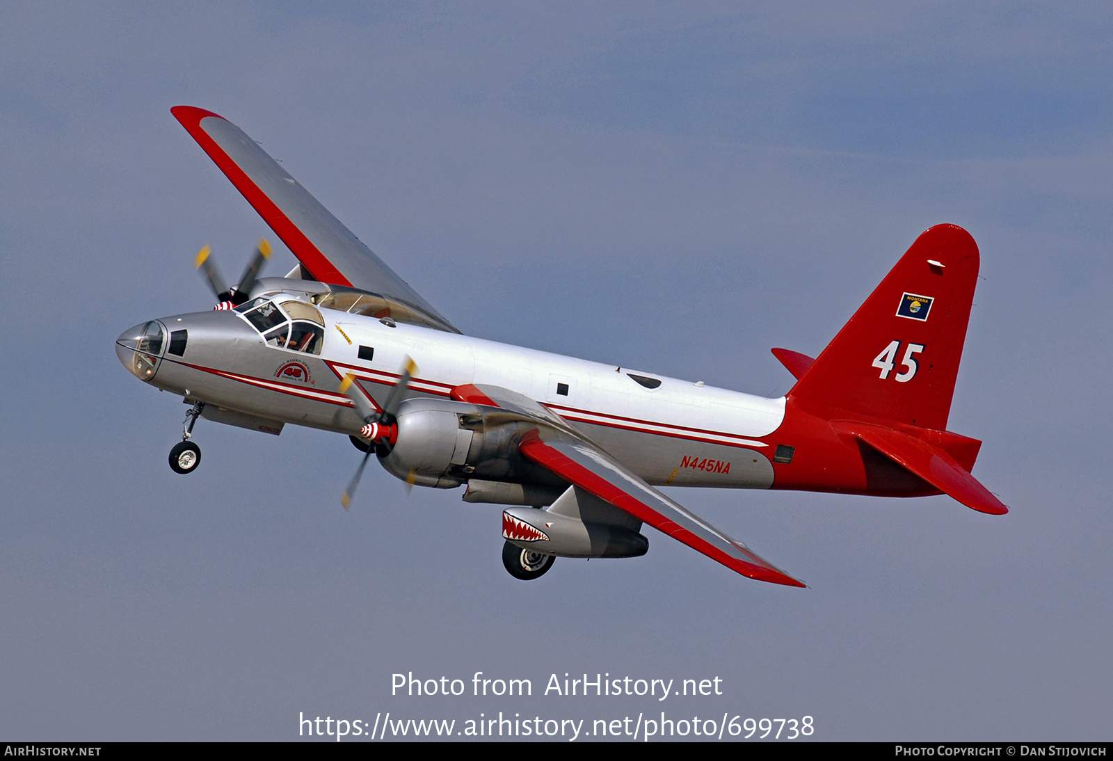 Aircraft Photo of N445NA | Lockheed P-2H/AT Neptune | Neptune Aviation Services | AirHistory.net #699738