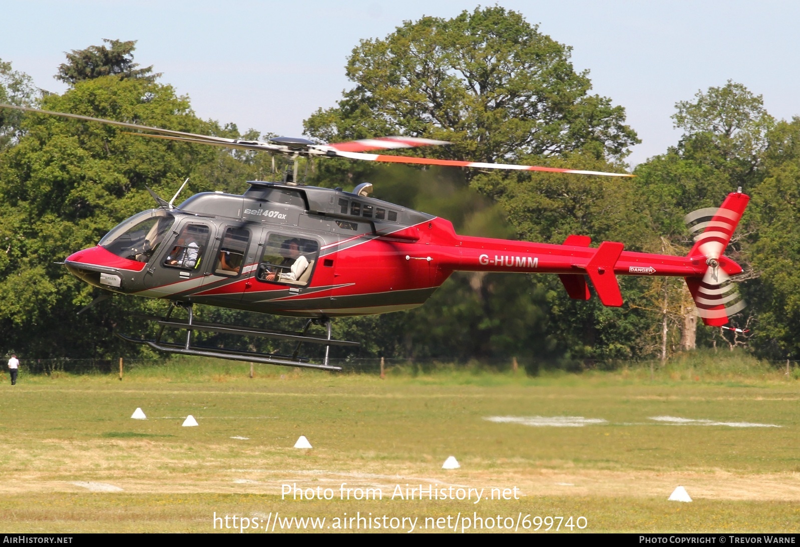 Aircraft Photo of G-HUMM | Bell 407GX | AirHistory.net #699740