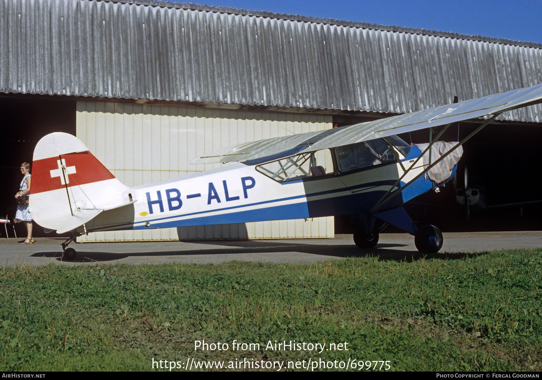 Aircraft Photo of HB-ALP | Piper L-4J Grasshopper (J-3C-65) | AirHistory.net #699775