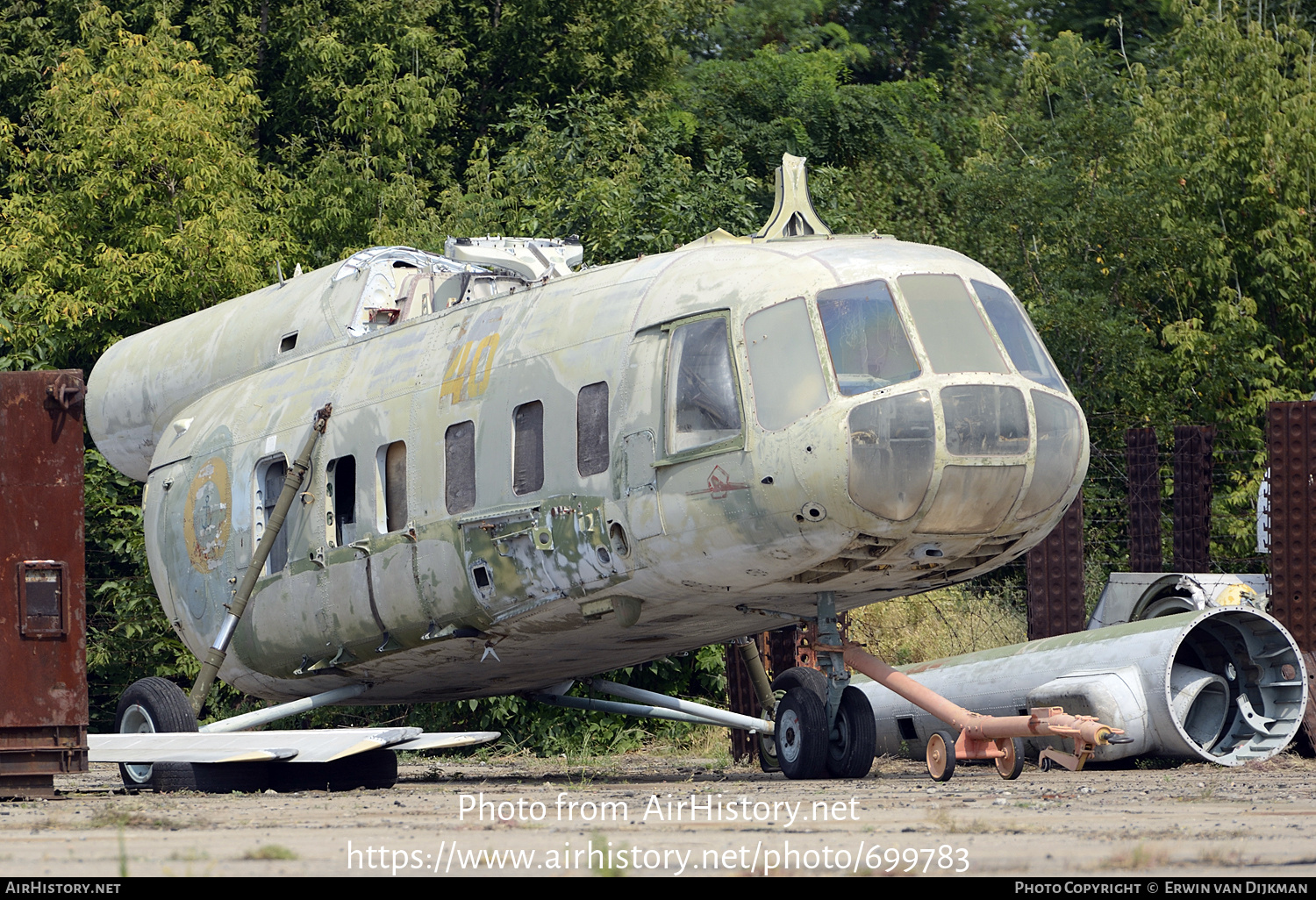 Aircraft Photo of 40 yellow | Mil Mi-8PS | Ukraine - Navy | AirHistory.net #699783