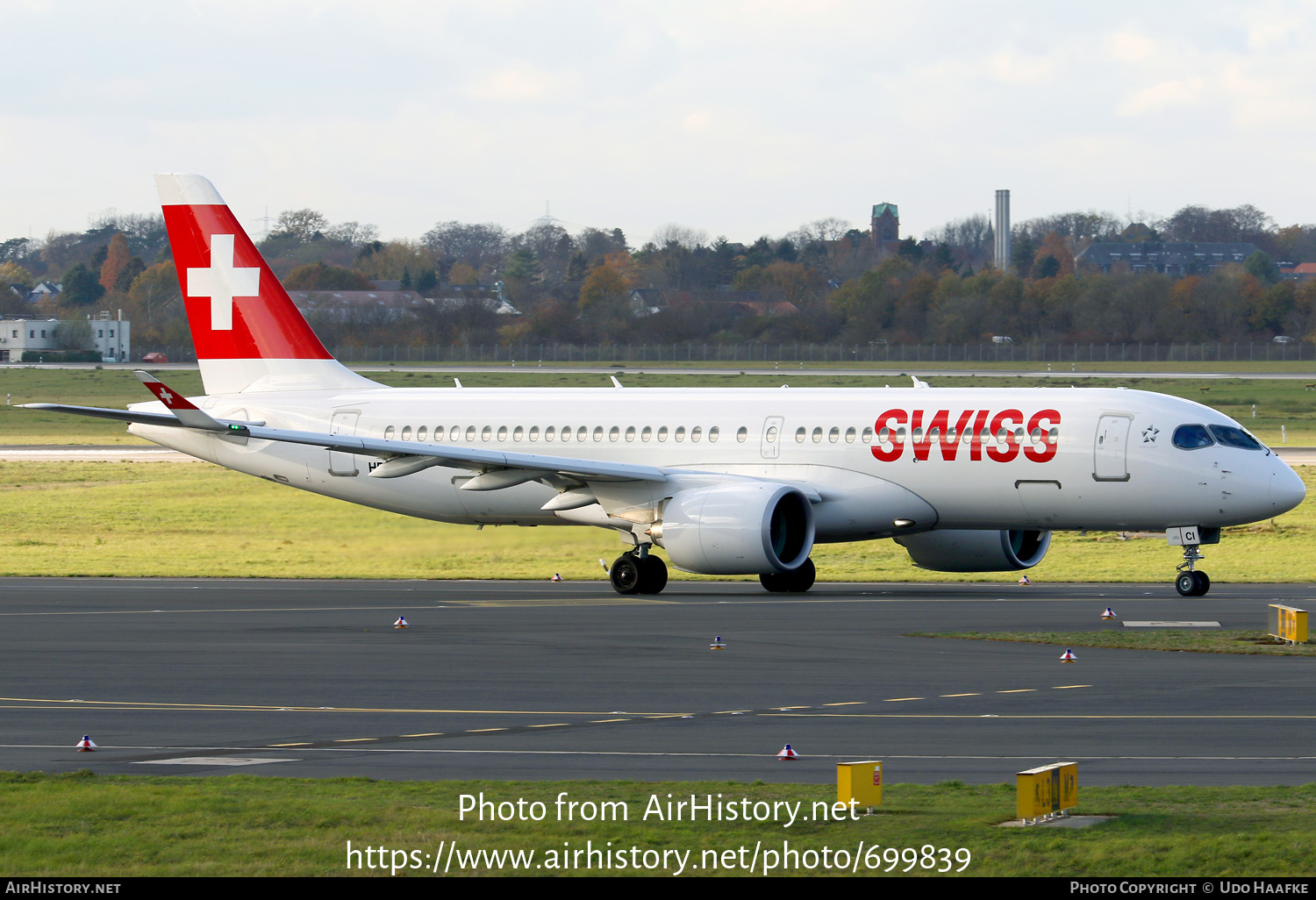 Aircraft Photo of HB-JCI | Bombardier CSeries CS300 (BD-500-1A11) | Swiss International Air Lines | AirHistory.net #699839