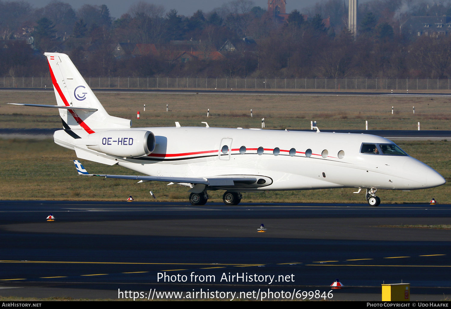 Aircraft Photo of OE-HED | Israel Aircraft Industries Gulfstream G200 | AirHistory.net #699846