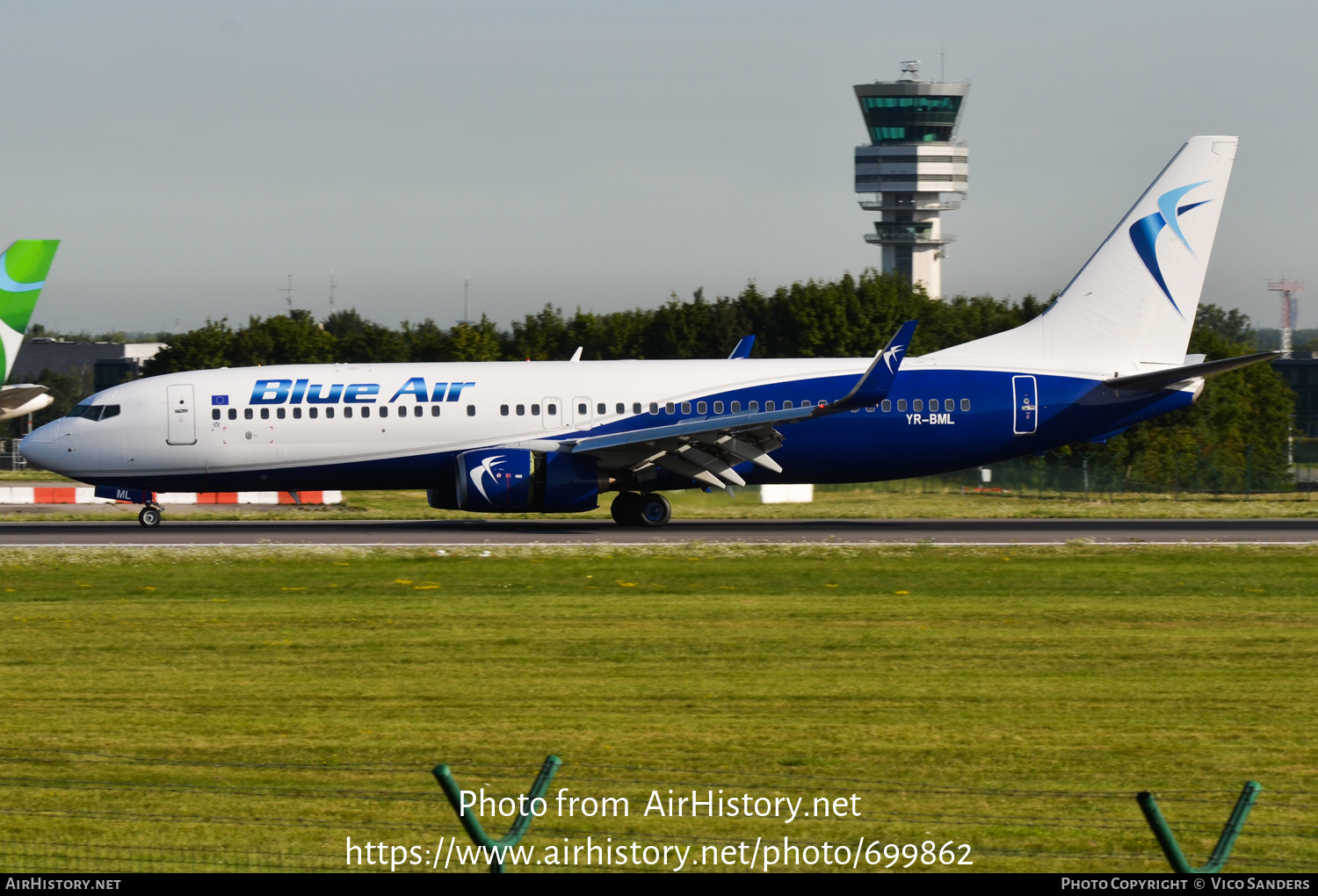 Aircraft Photo of YR-BML | Boeing 737-82R | Blue Air | AirHistory.net #699862